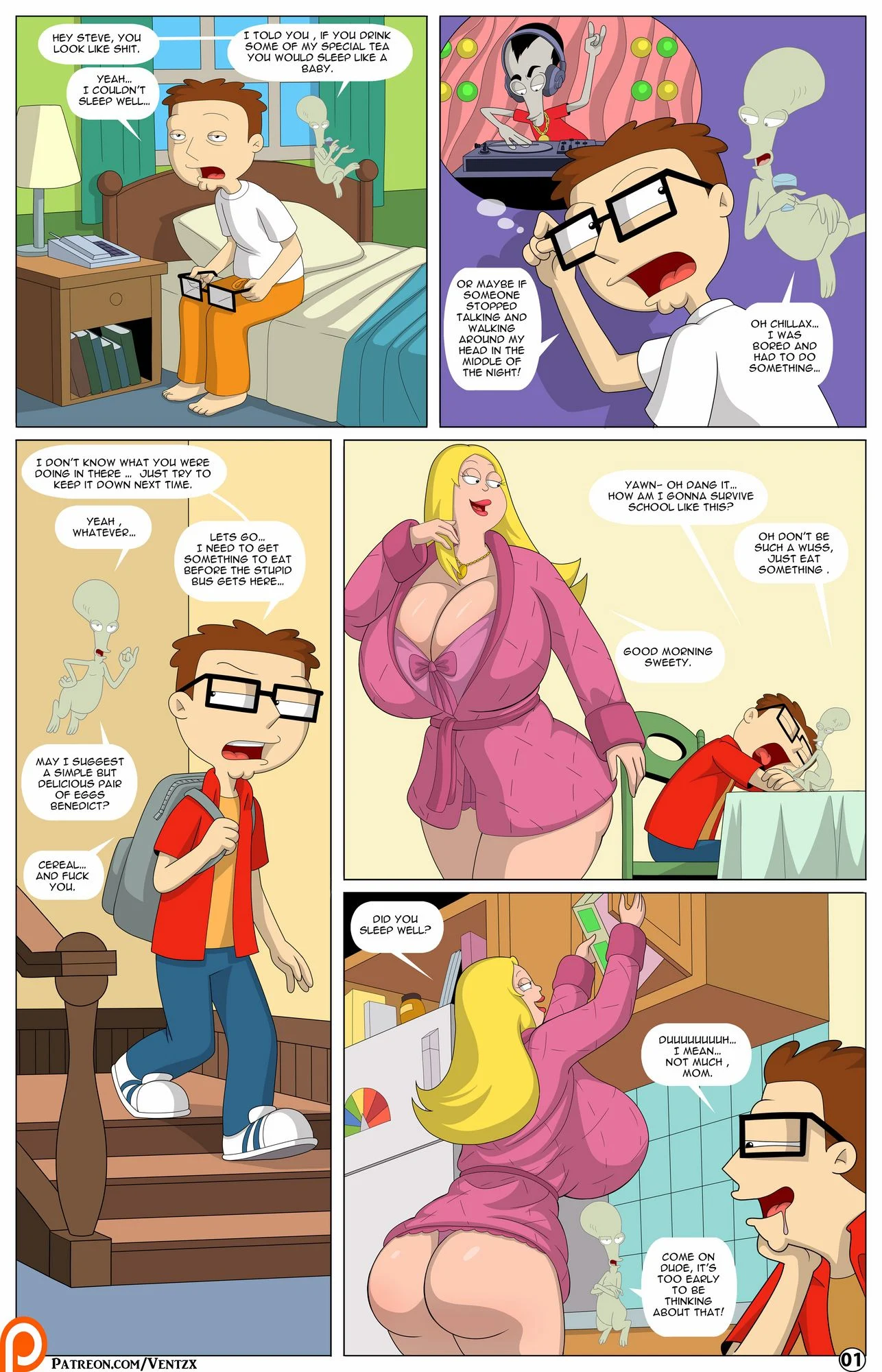 The Tales Of An American Son (American Dad!) [Arabatos] Chapter 2 - Page 2