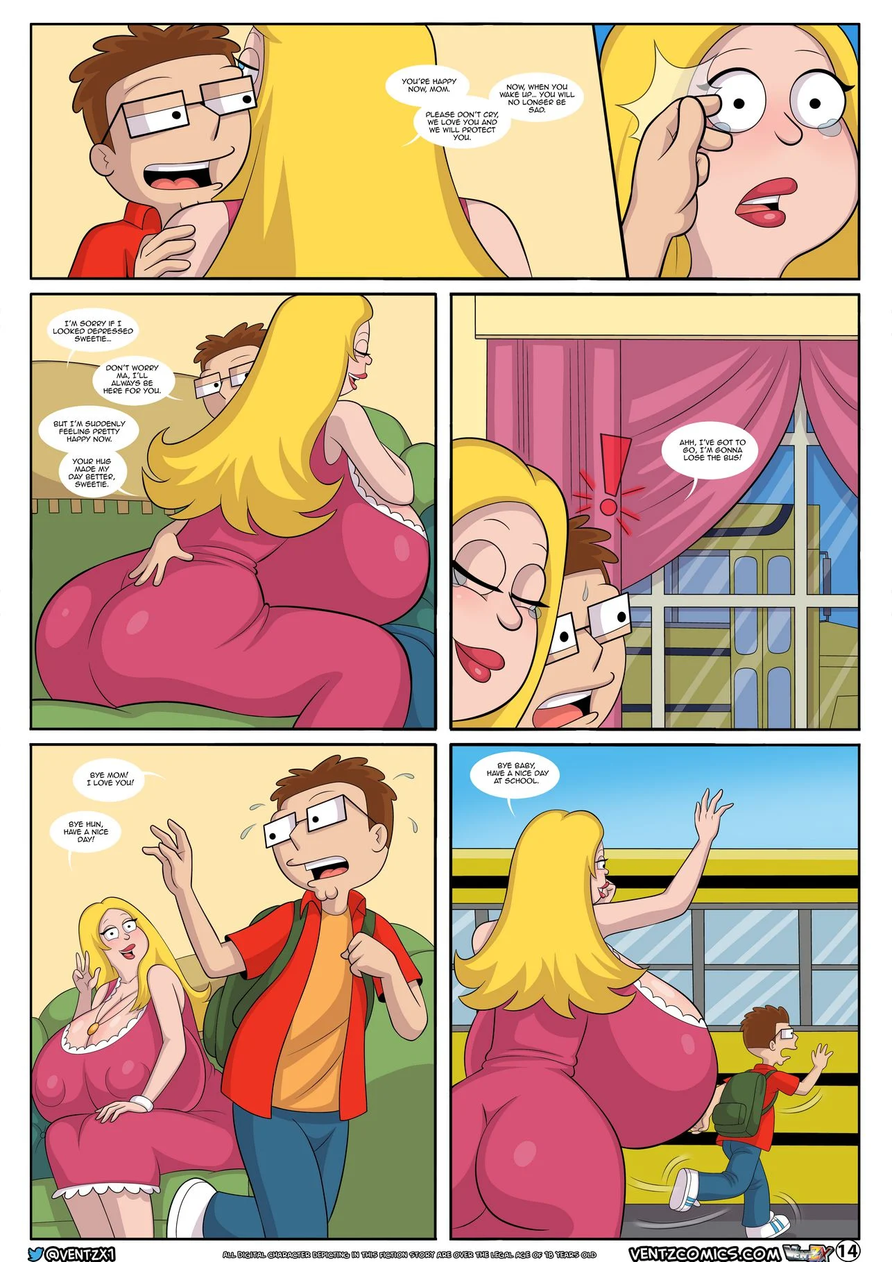 The Tales Of An American Son (American Dad!) [Arabatos] Chapter 3 - Page 14