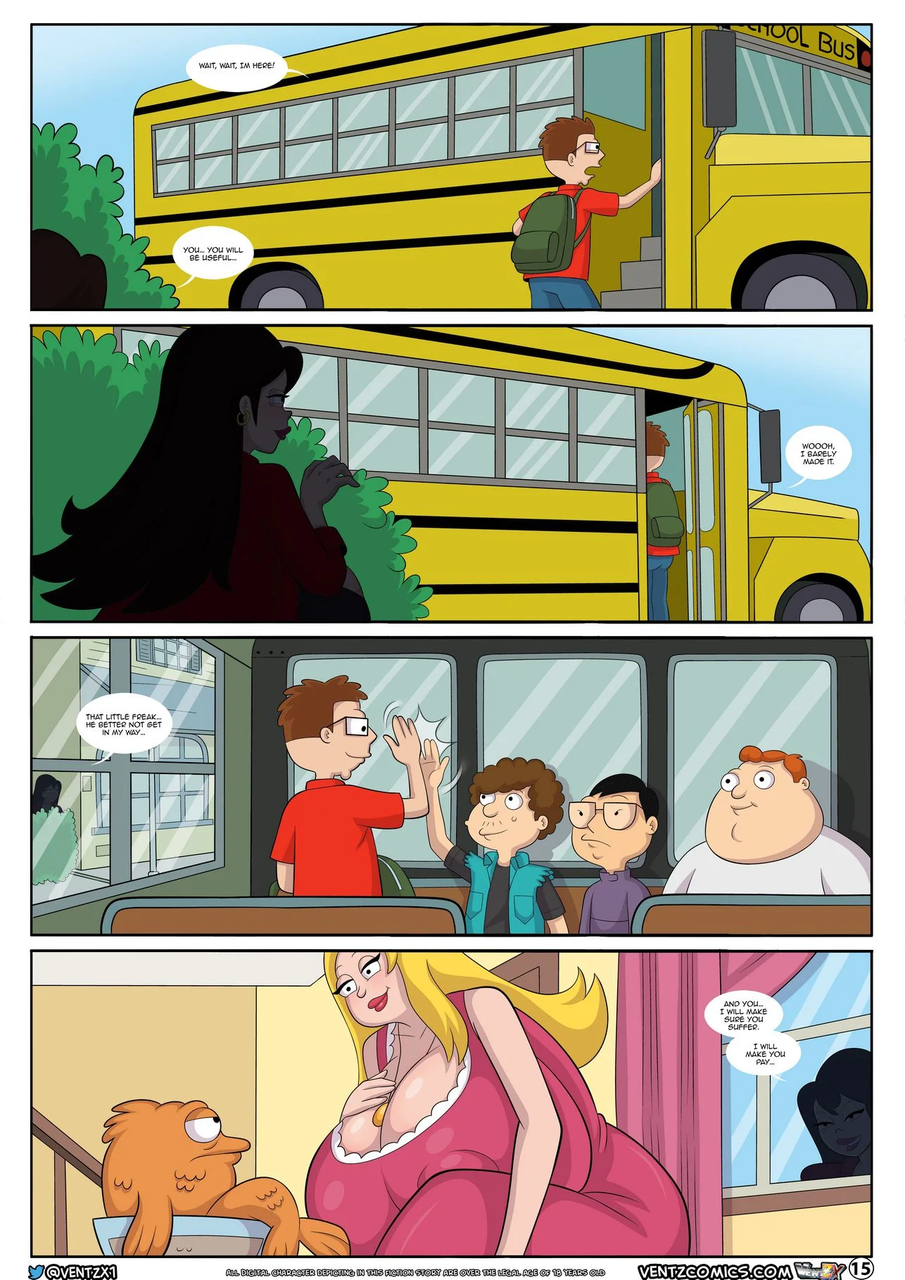 The Tales Of An American Son (American Dad!) [Arabatos] Chapter 3 - Page 15