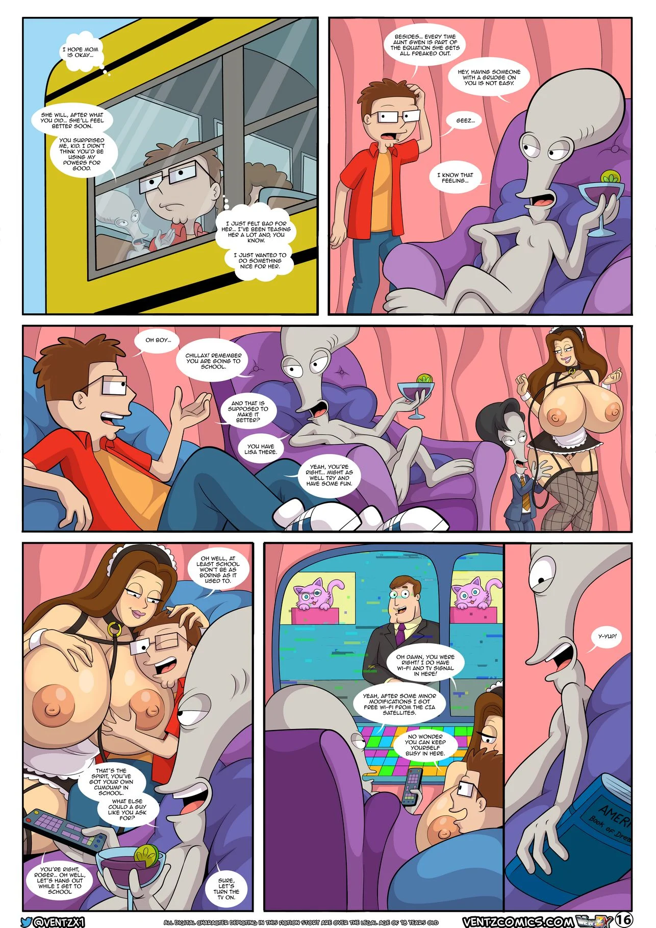 The Tales Of An American Son (American Dad!) [Arabatos] Chapter 3 - Page 16