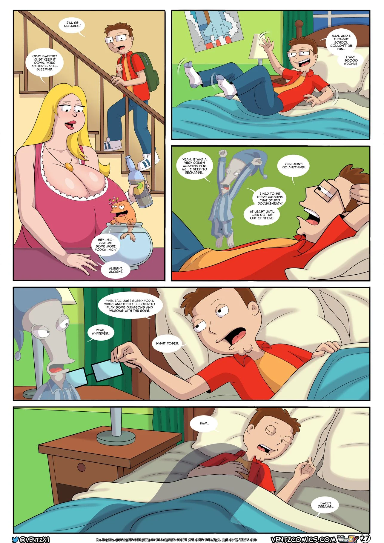 The Tales Of An American Son (American Dad!) [Arabatos] Chapter 3 - Page 27