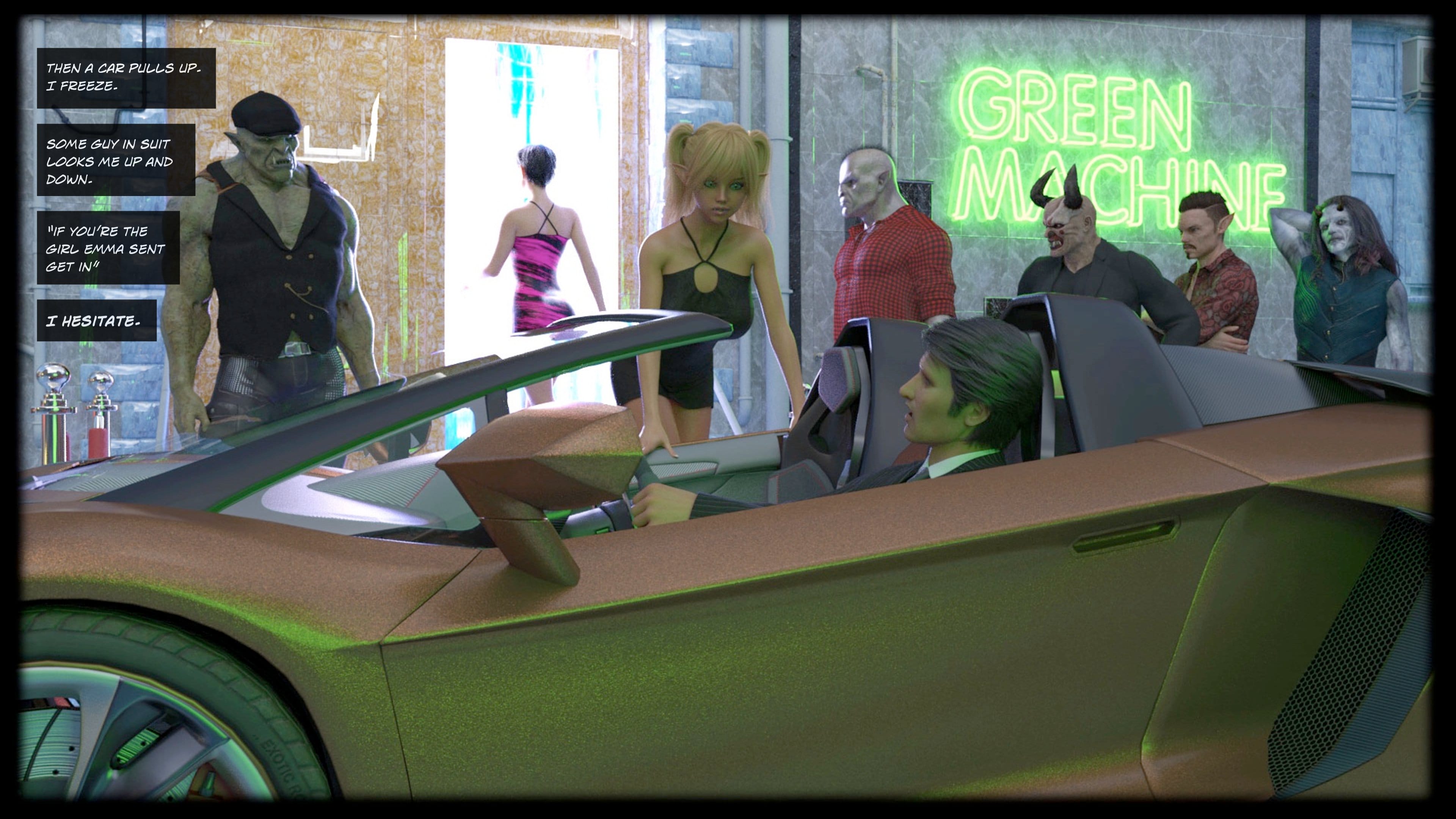 The Dare – Fantasyland [Sexy3DComics | Gonzo] Chapter 1 - Page 13