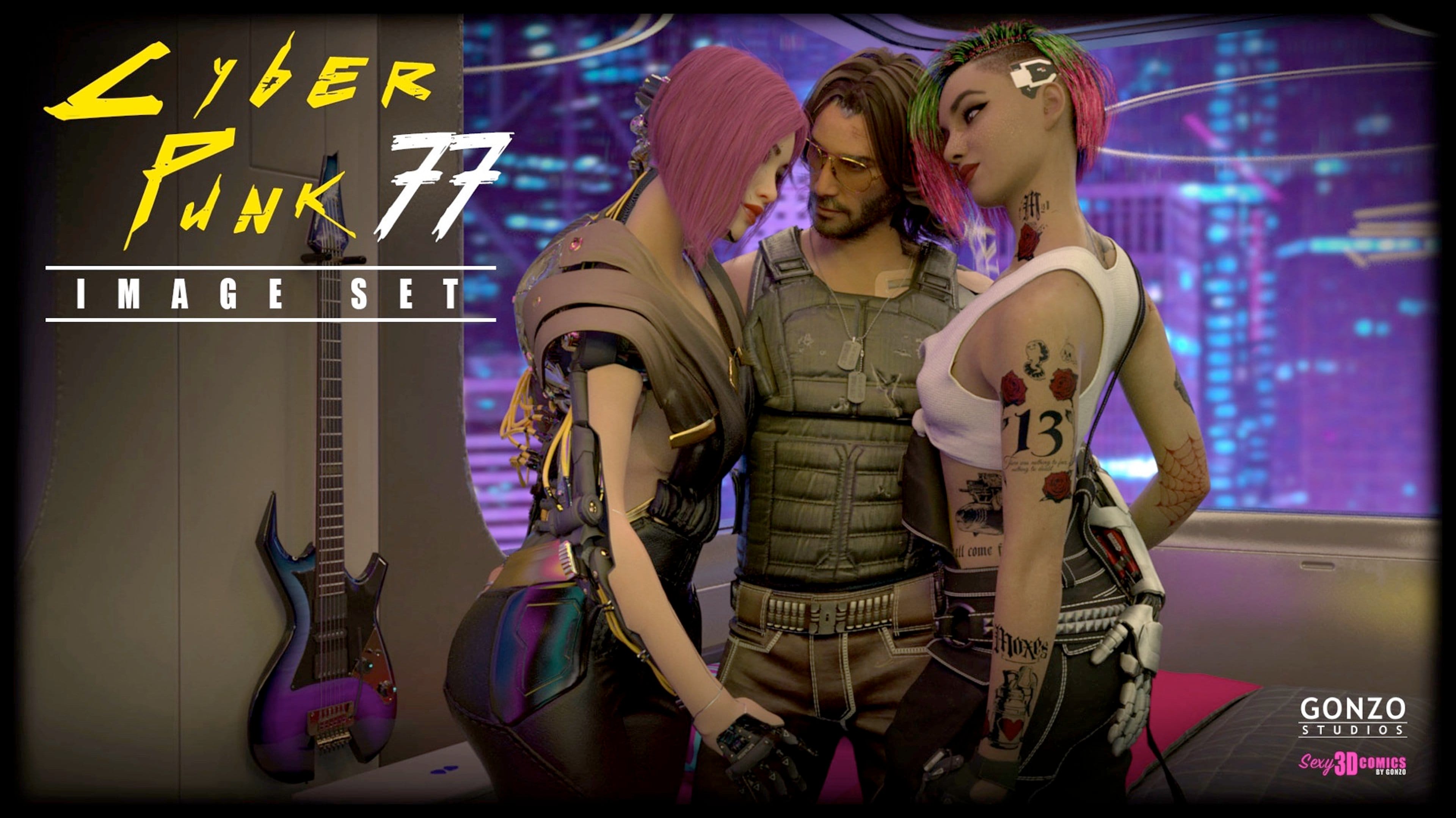 Cyber Punk 77 [Sexy3DComics | Gonzo] Chapter 1 - Page 1