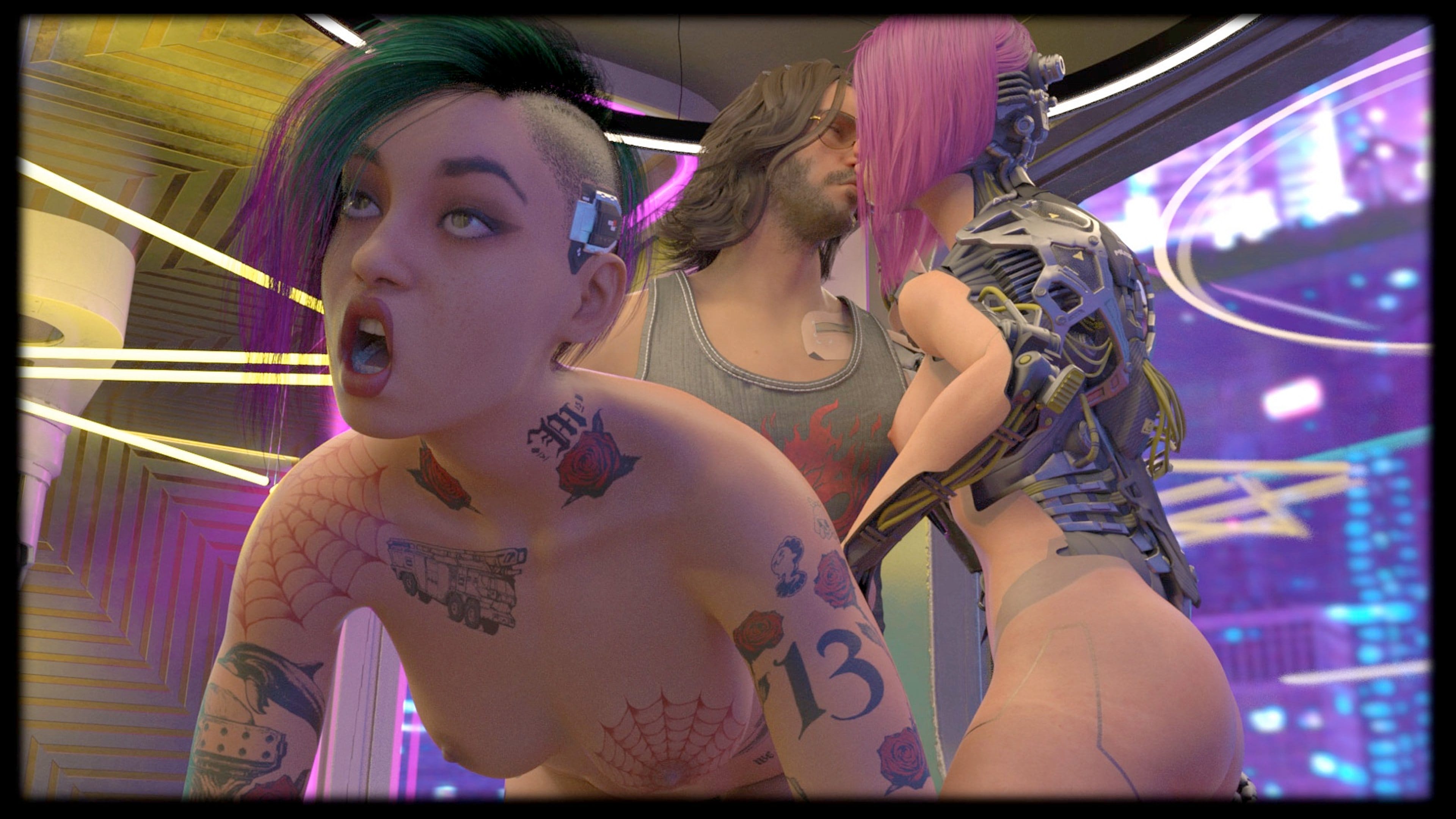 Cyber Punk 77 [Sexy3DComics | Gonzo] Chapter 1 - Page 38