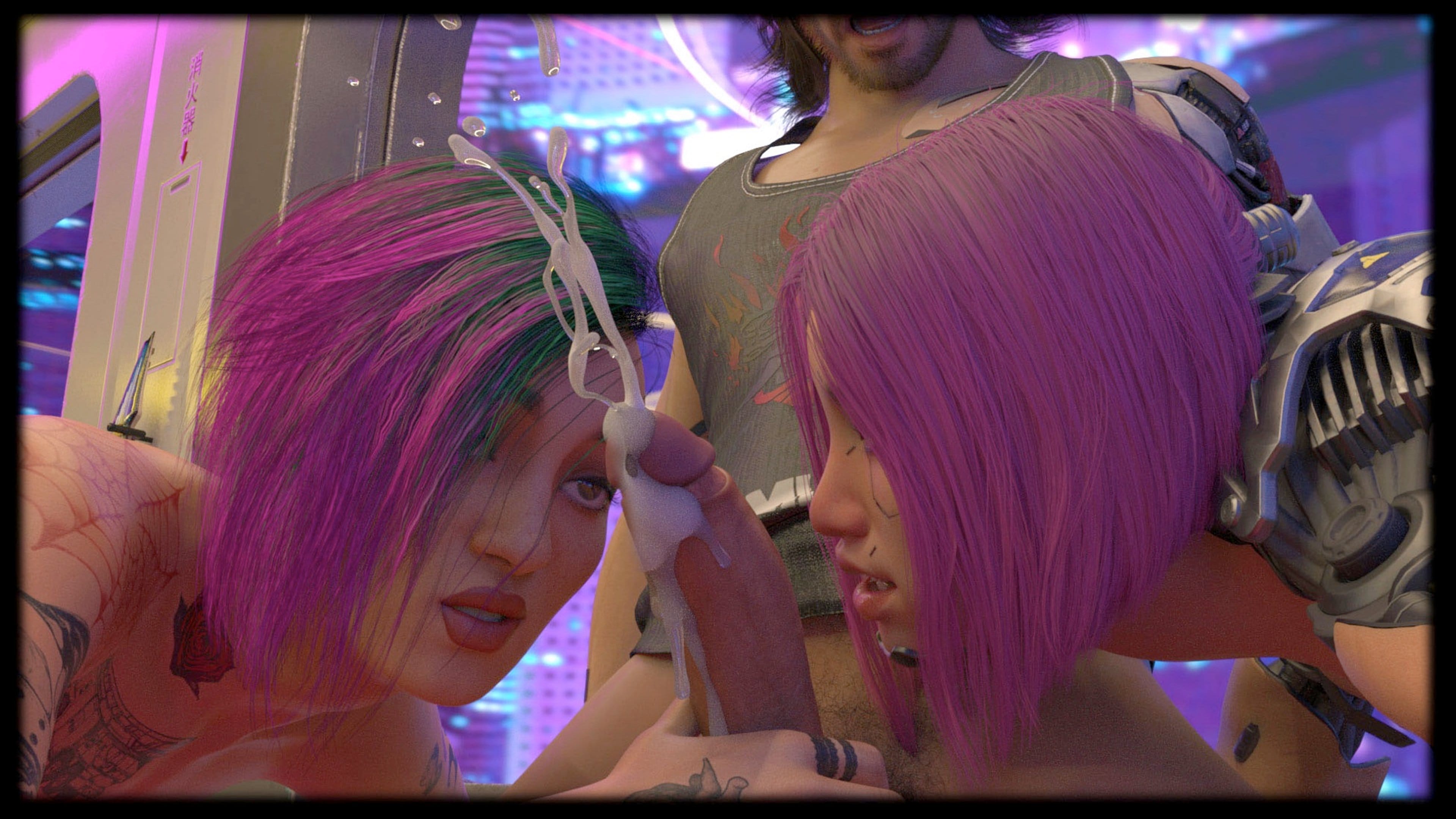 Cyber Punk 77 [Sexy3DComics | Gonzo] Chapter 1 - Page 56