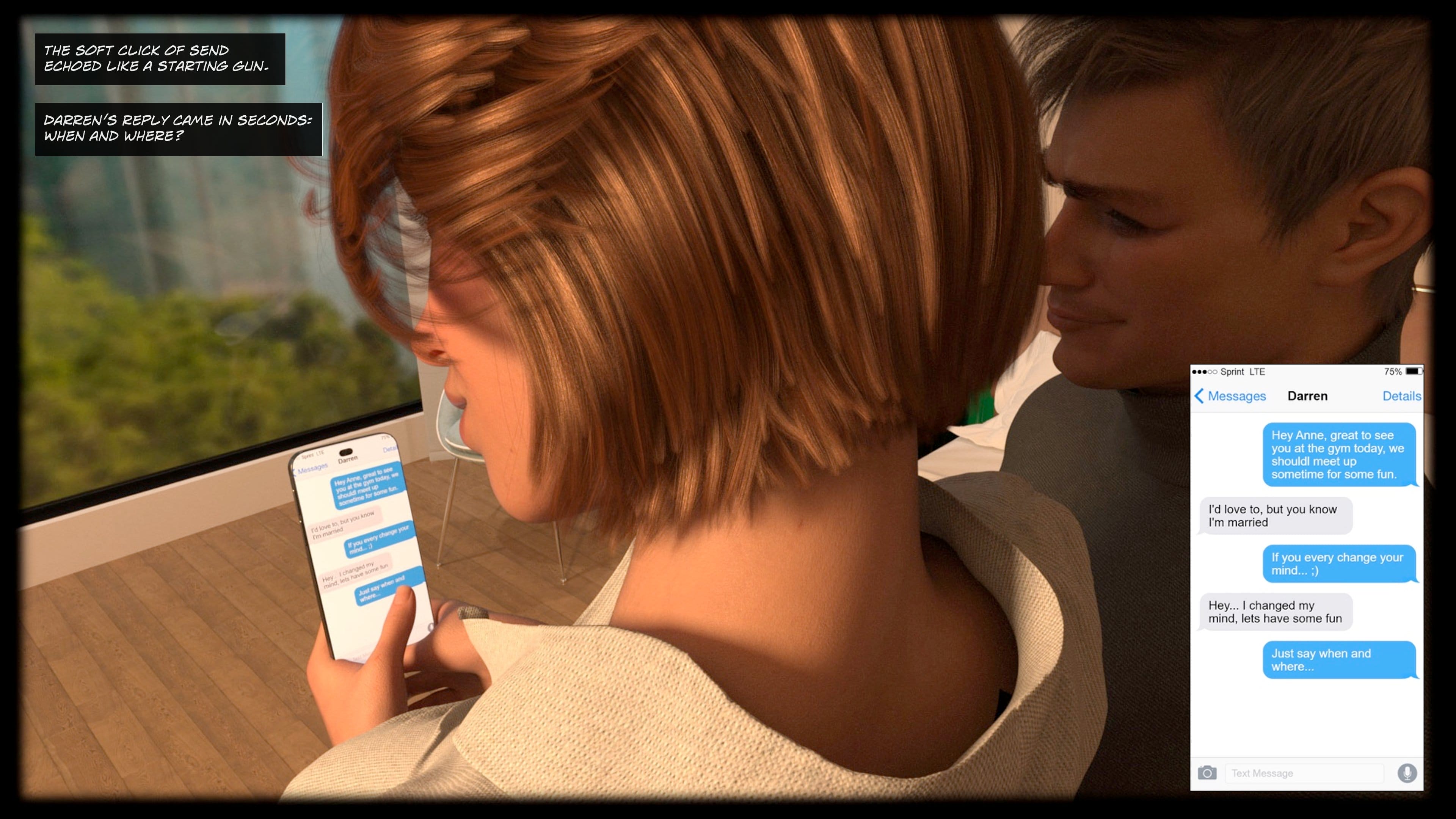 Scent Of Desire – Curious Desires [Sexy3DComics | Gonzo] Chapter 1 - Page 154