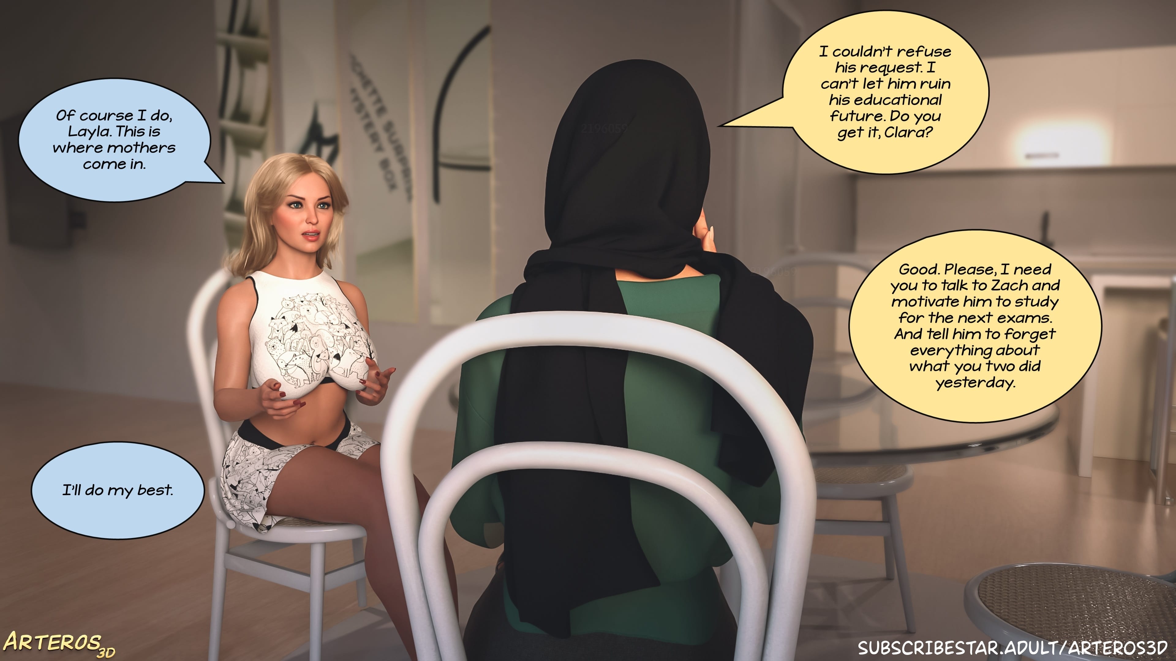 New Passion In Town [Arteros3D] Chapter 1 - Page 111
