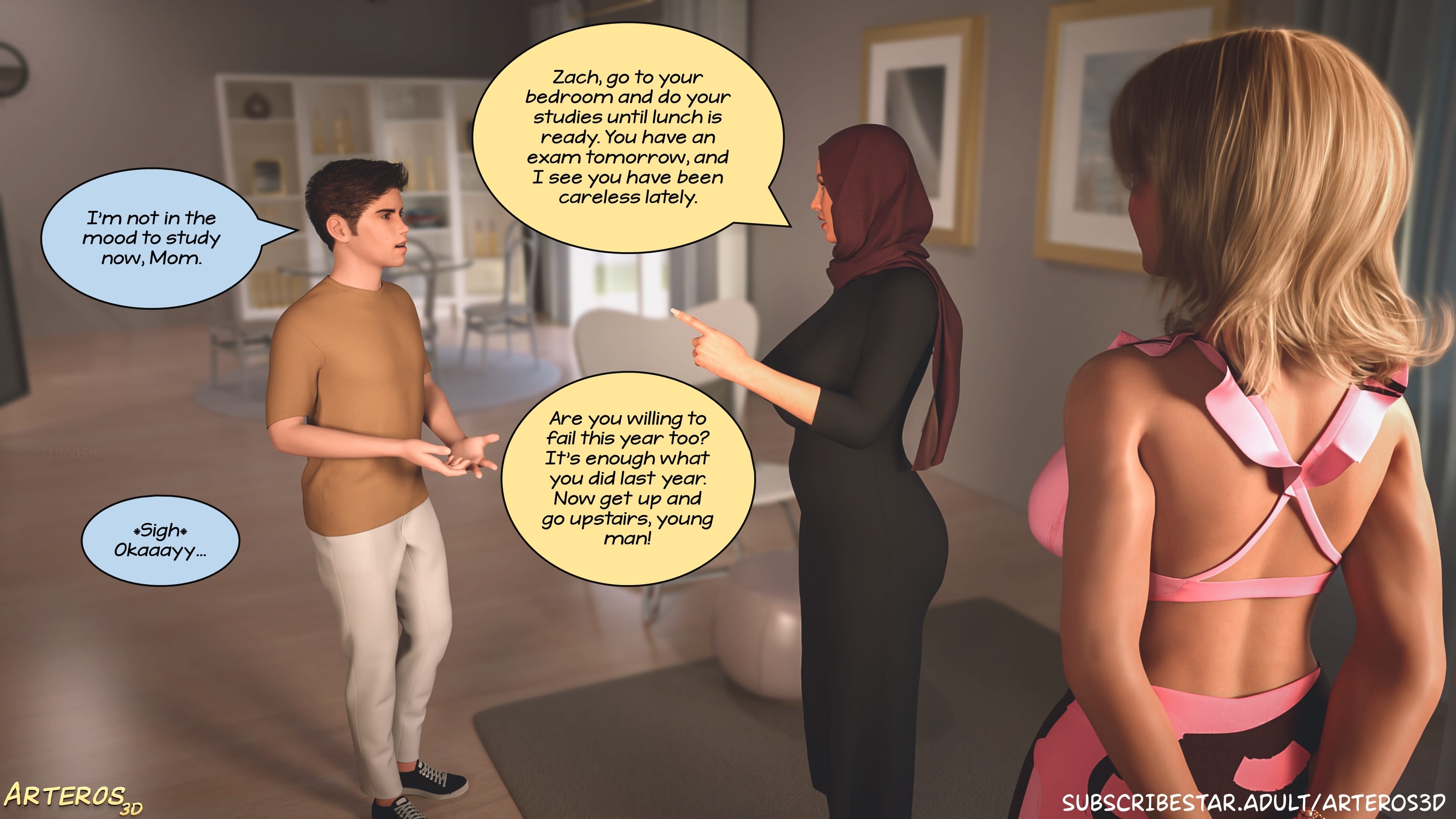 New Passion In Town [Arteros3D] Chapter 1 - Page 8