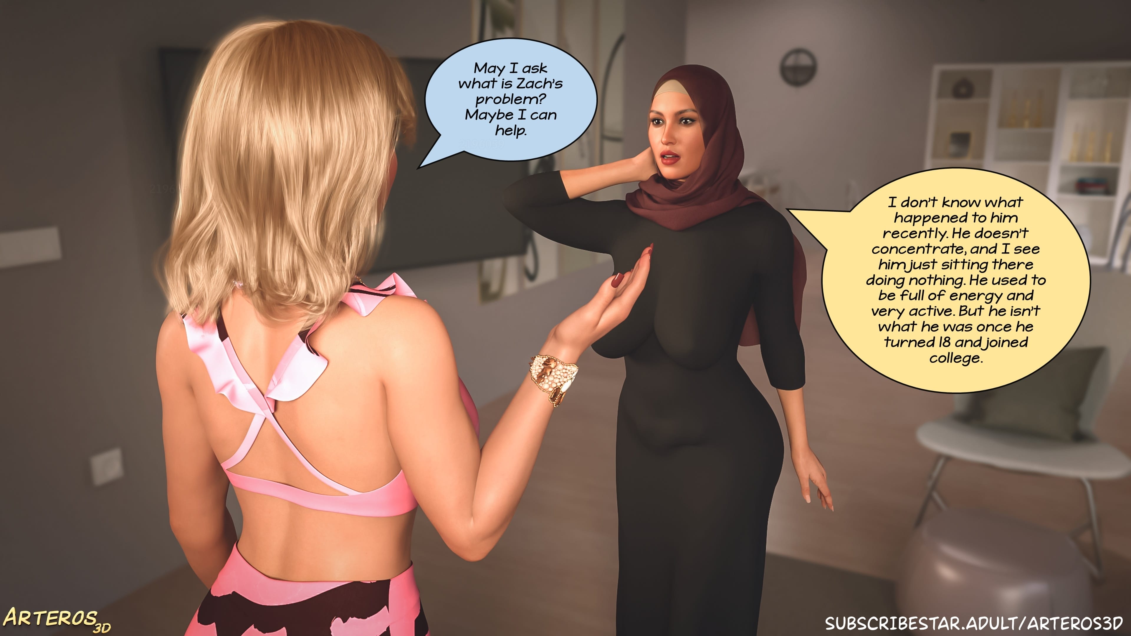 New Passion In Town [Arteros3D] Chapter 1 - Page 9