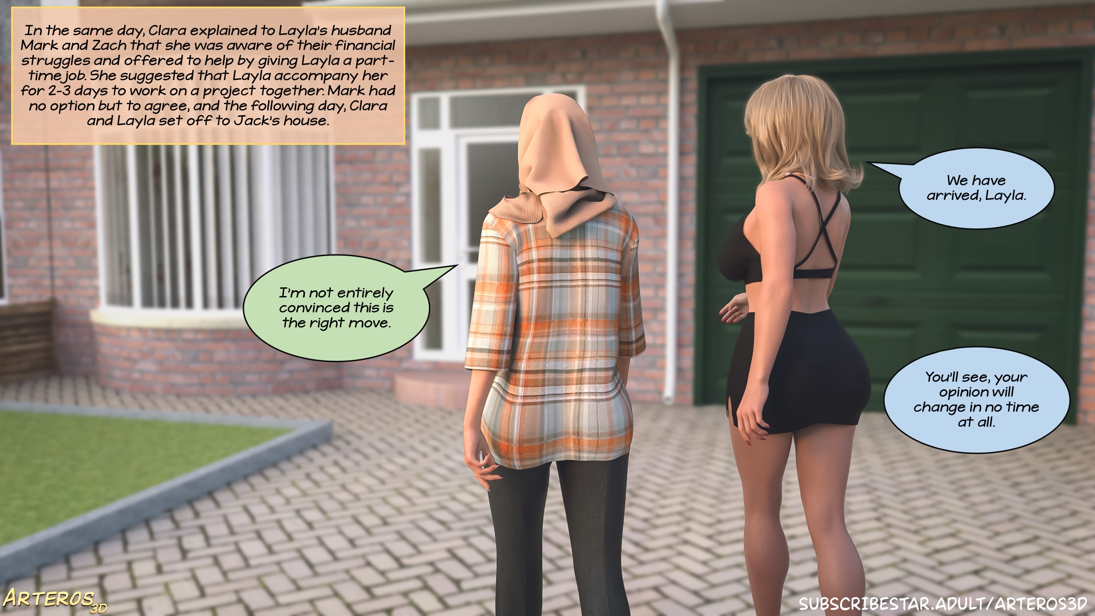 New Passion In Town [Arteros3D] Chapter 2 - Page 11