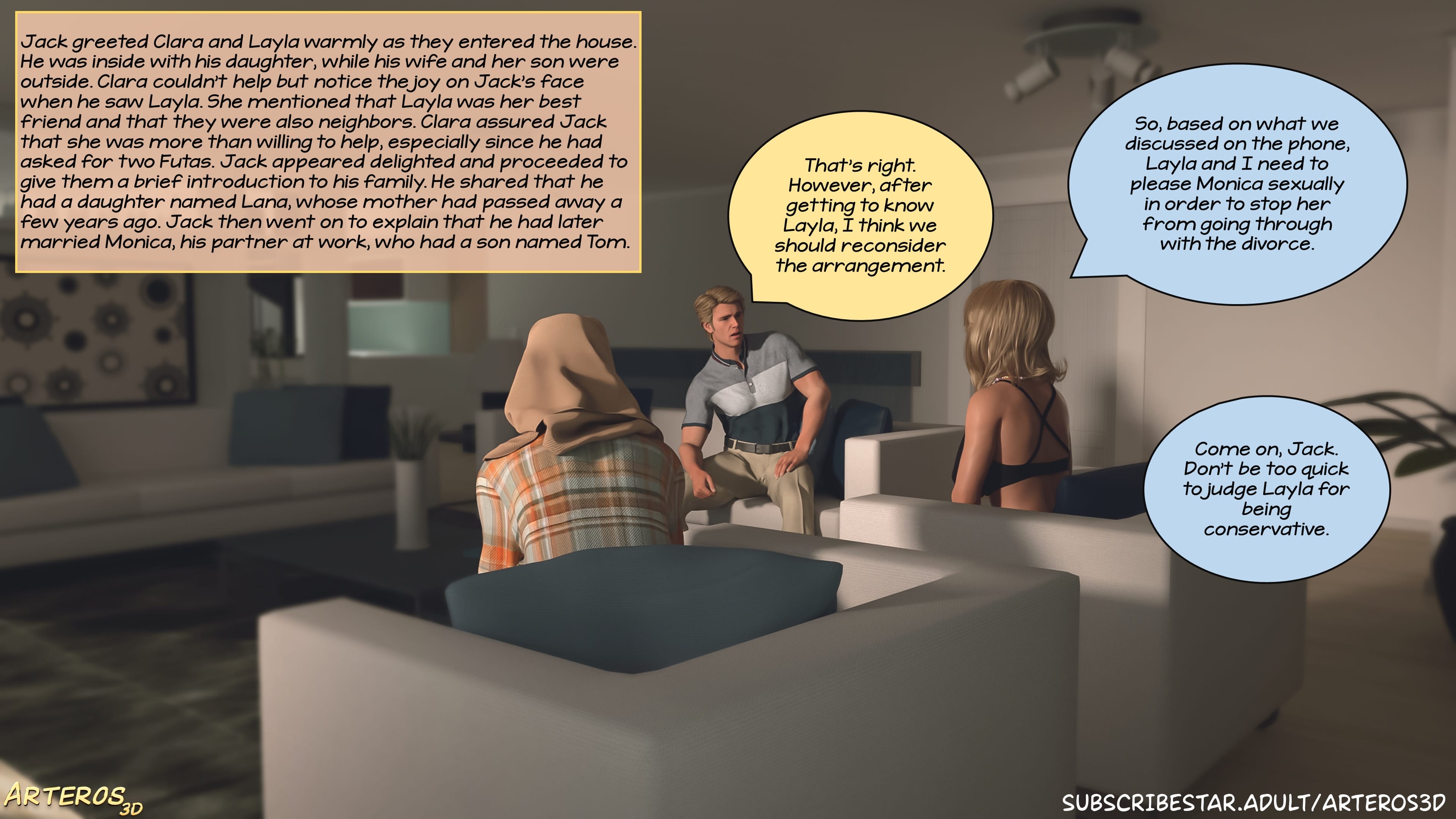 New Passion In Town [Arteros3D] Chapter 2 - Page 12