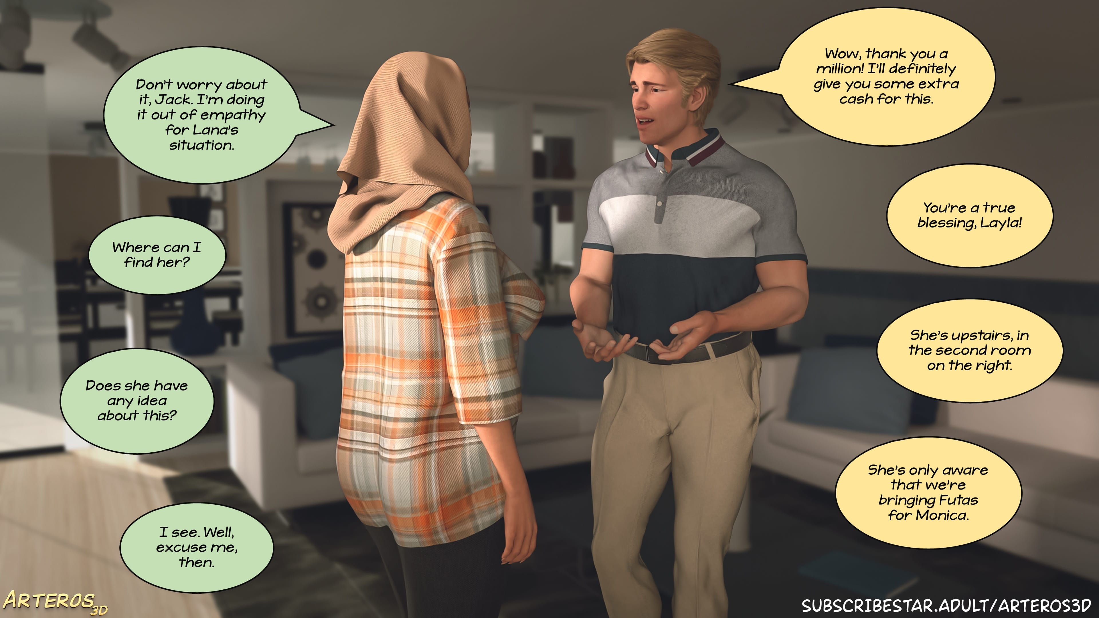 New Passion In Town [Arteros3D] Chapter 2 - Page 15