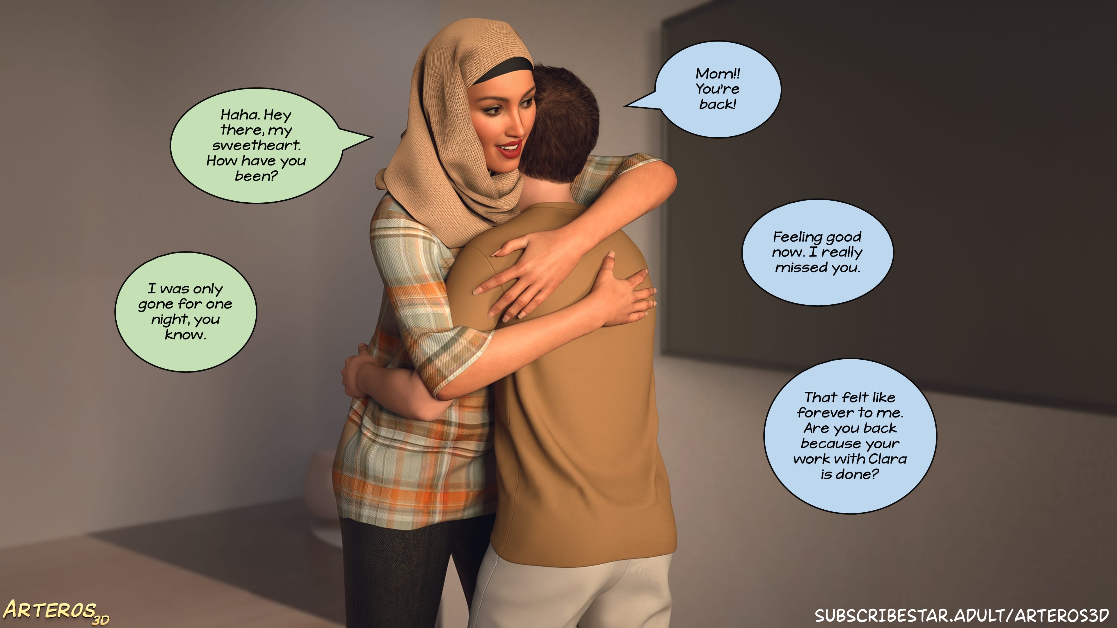 New Passion In Town [Arteros3D] Chapter 2 - Page 212