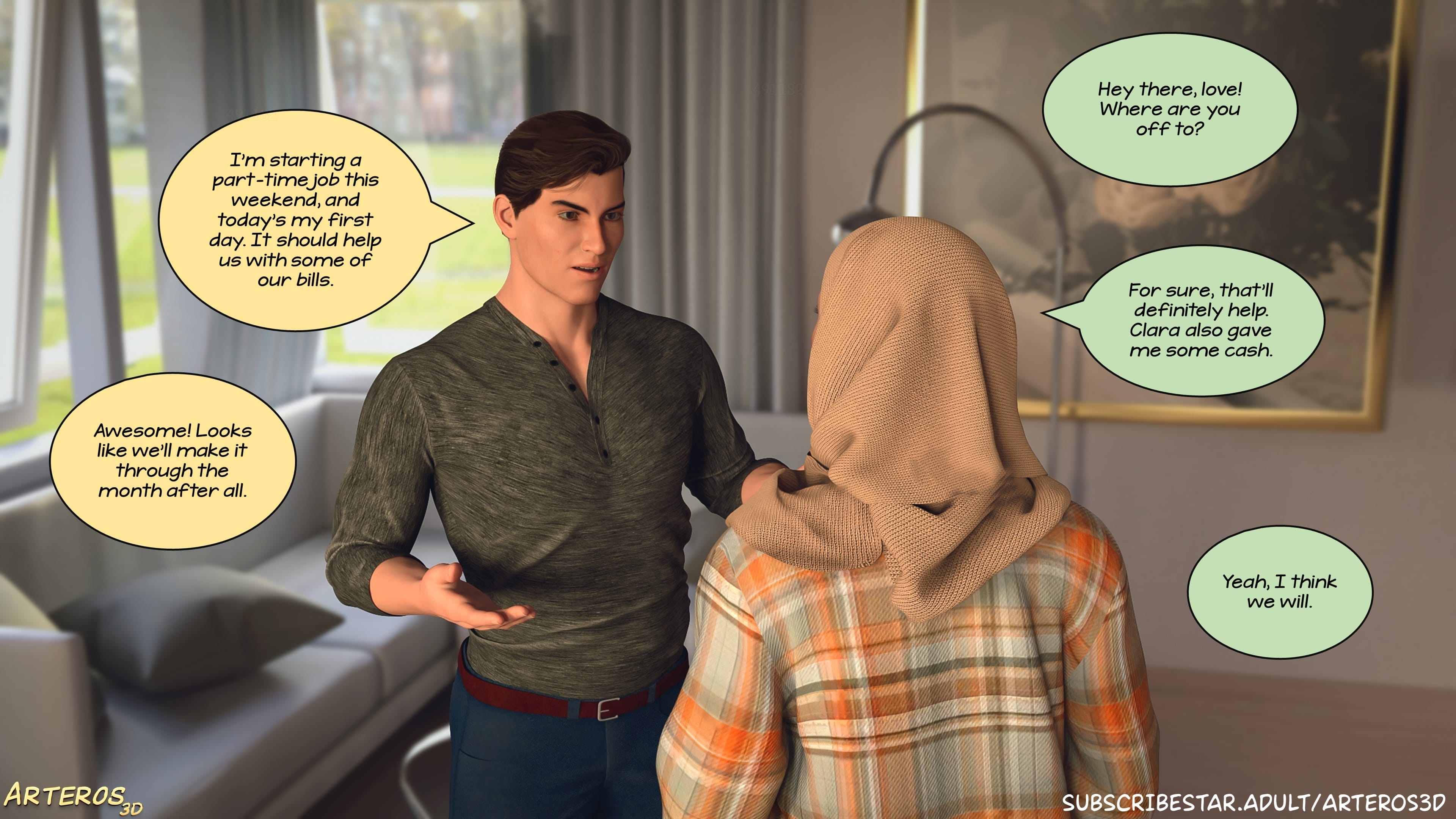 New Passion In Town [Arteros3D] Chapter 2 - Page 214