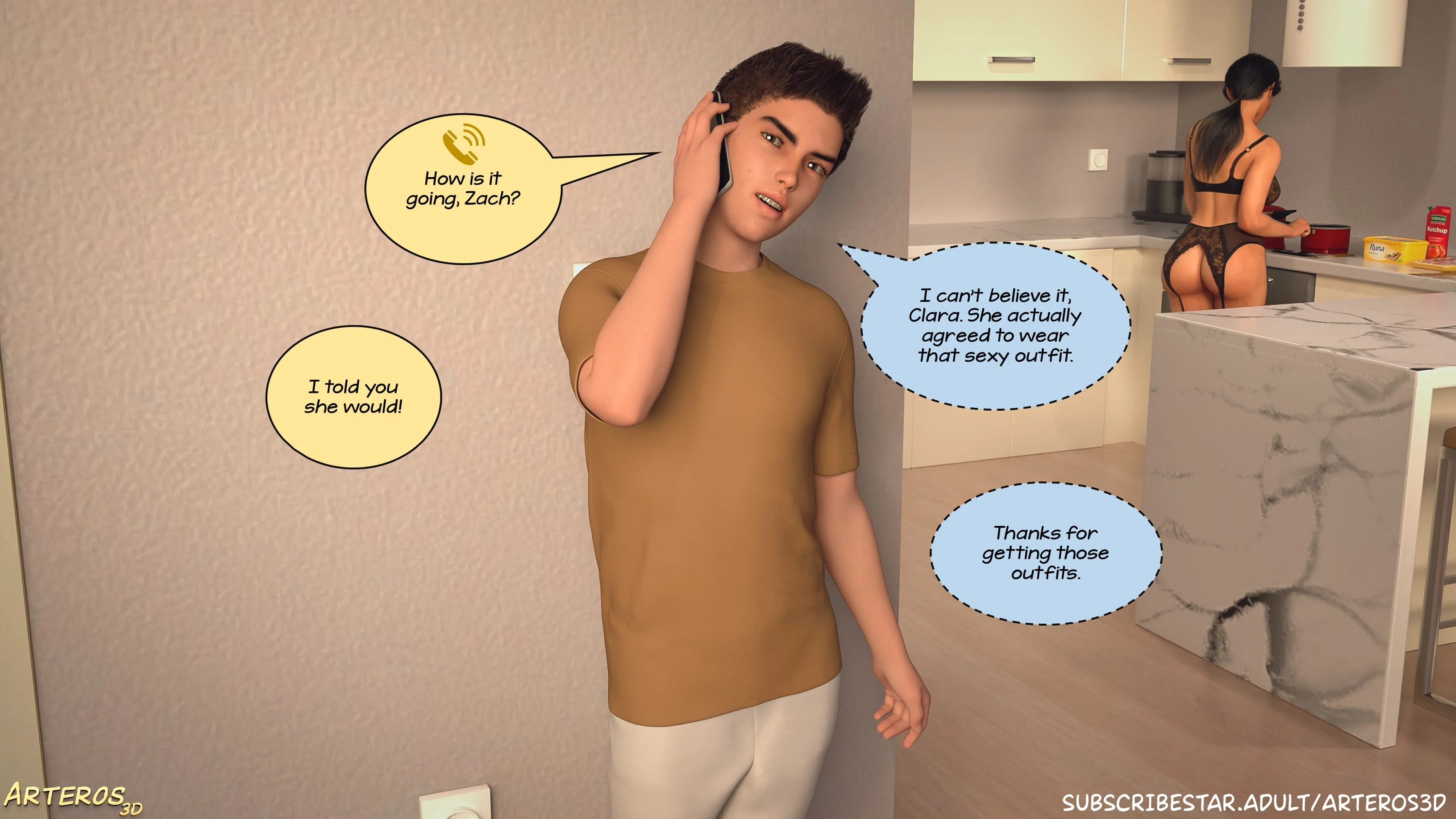 New Passion In Town [Arteros3D] Chapter 2 - Page 282