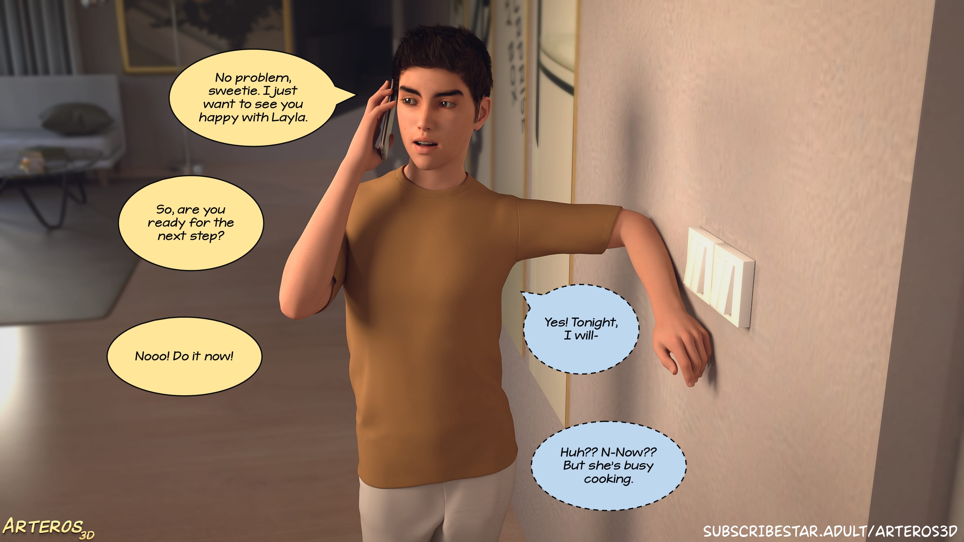 New Passion In Town [Arteros3D] Chapter 2 - Page 283