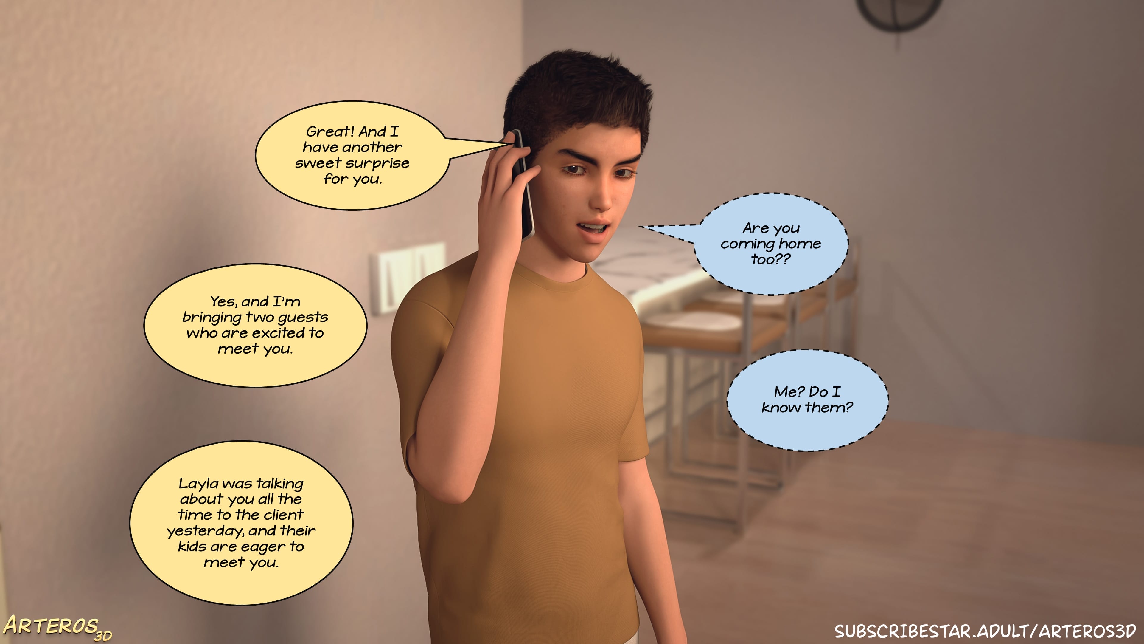 New Passion In Town [Arteros3D] Chapter 2 - Page 285