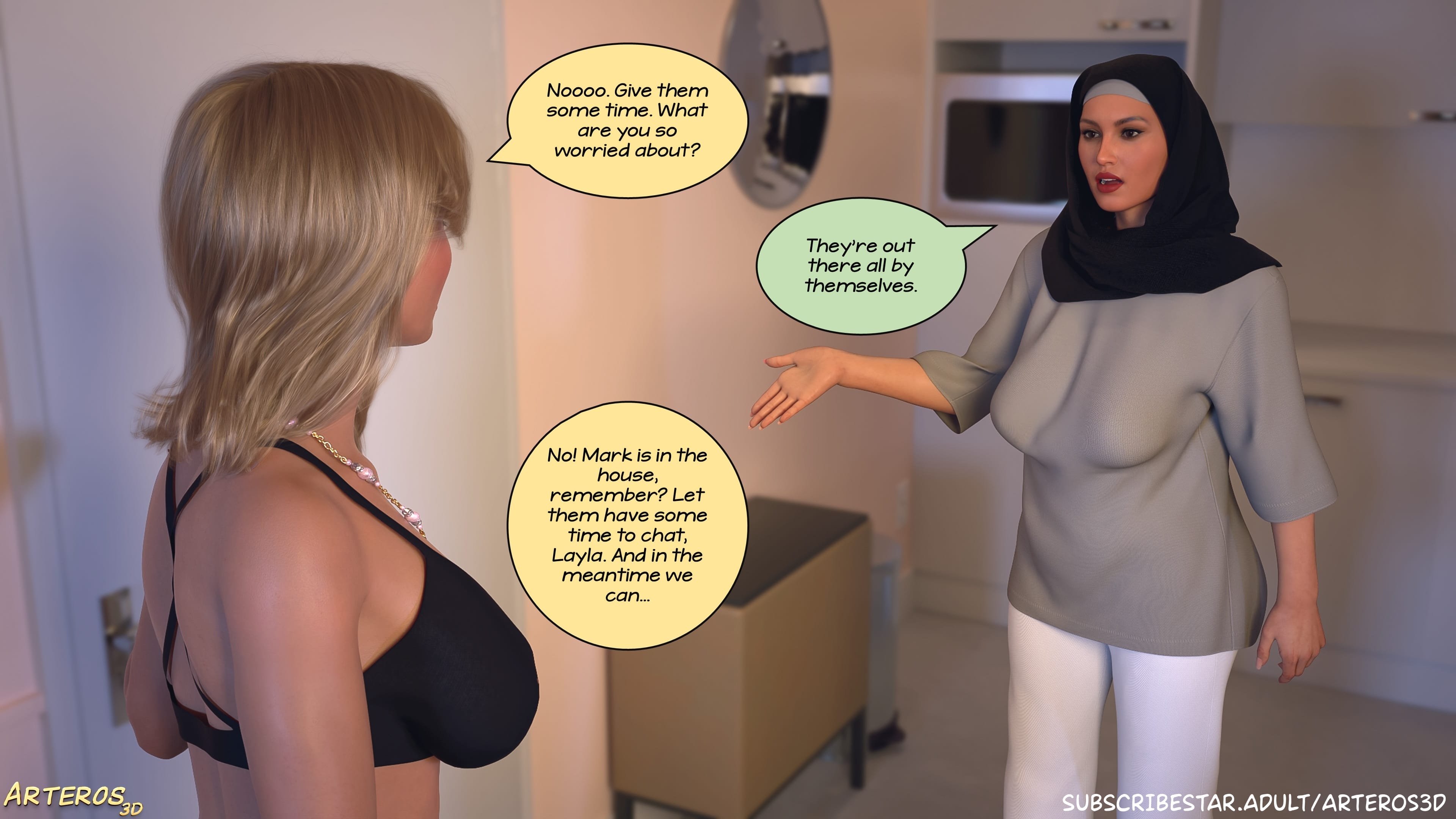 New Passion In Town [Arteros3D] Chapter 2 - Page 350