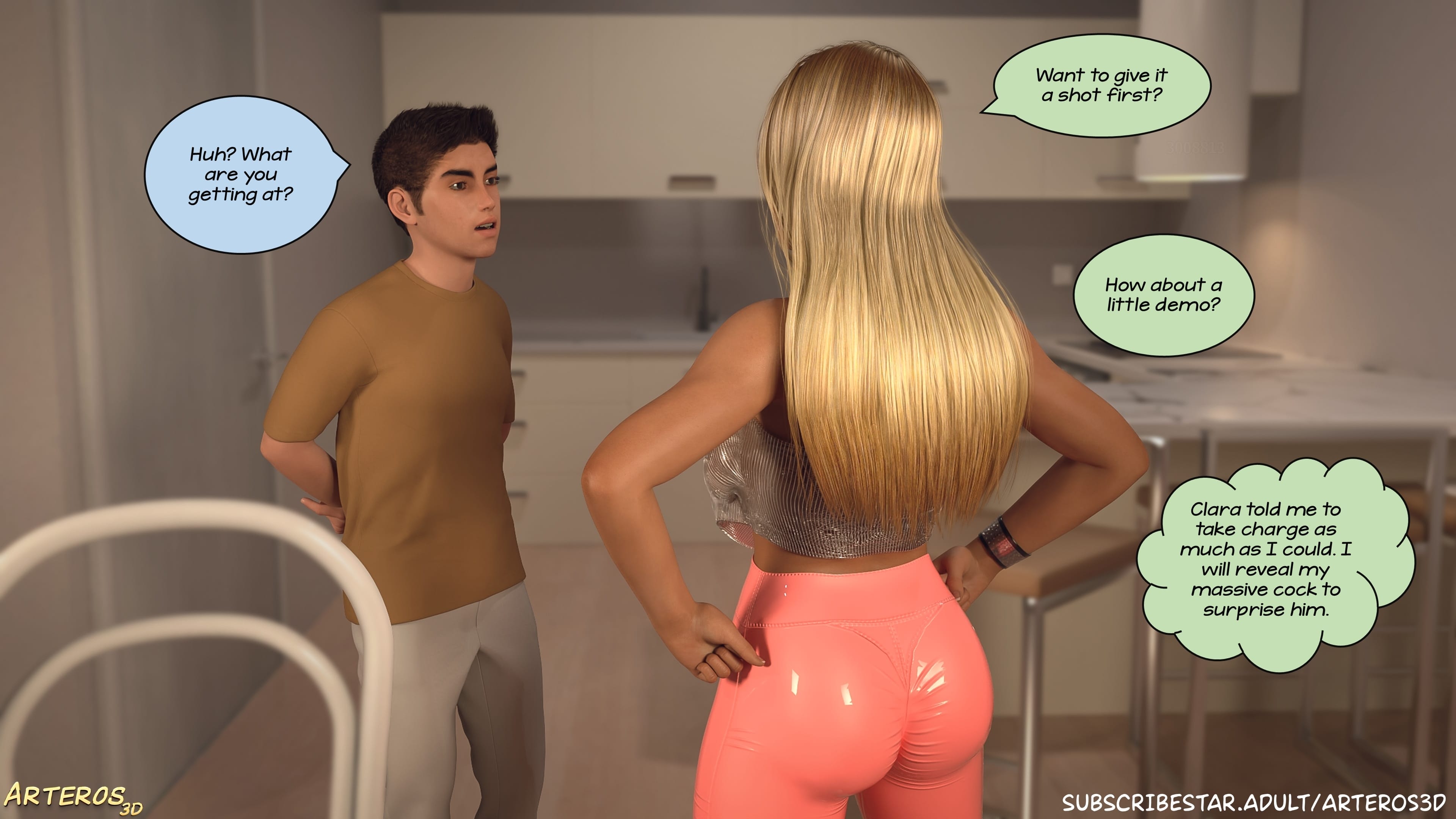 New Passion In Town [Arteros3D] Chapter 2 - Page 383