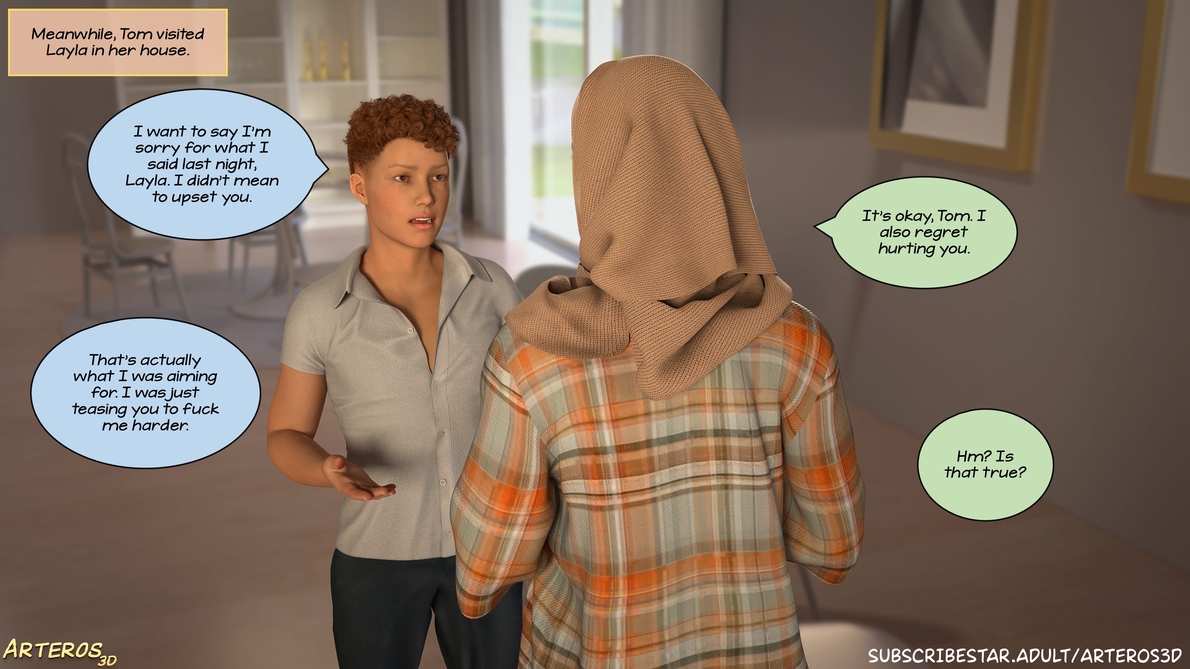 New Passion In Town [Arteros3D] Chapter 3 - Page 18