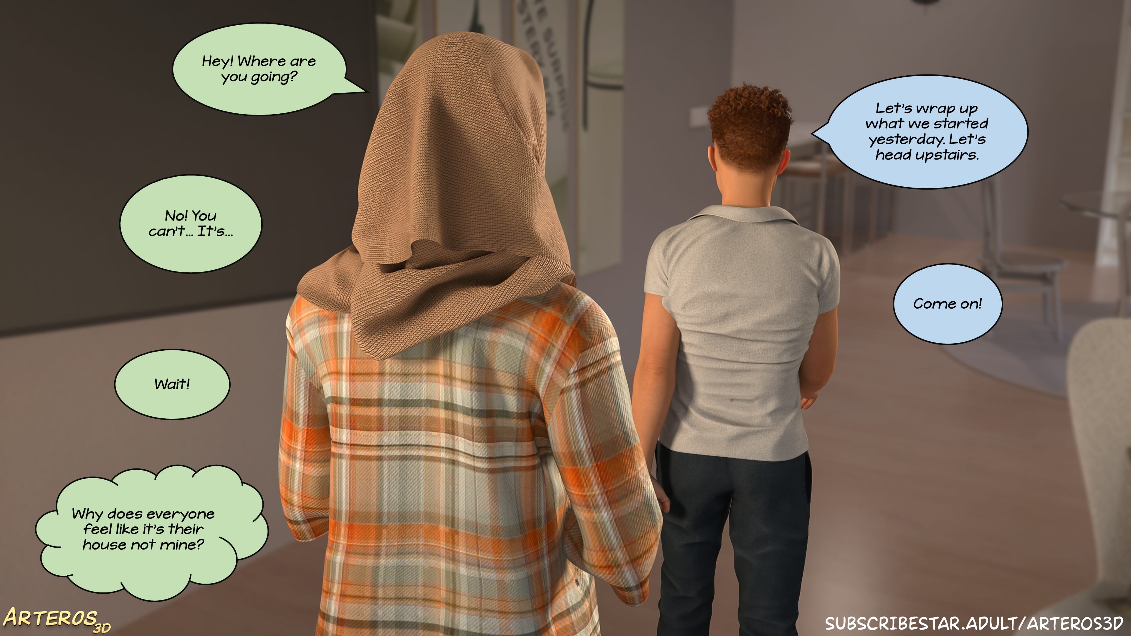 New Passion In Town [Arteros3D] Chapter 3 - Page 20