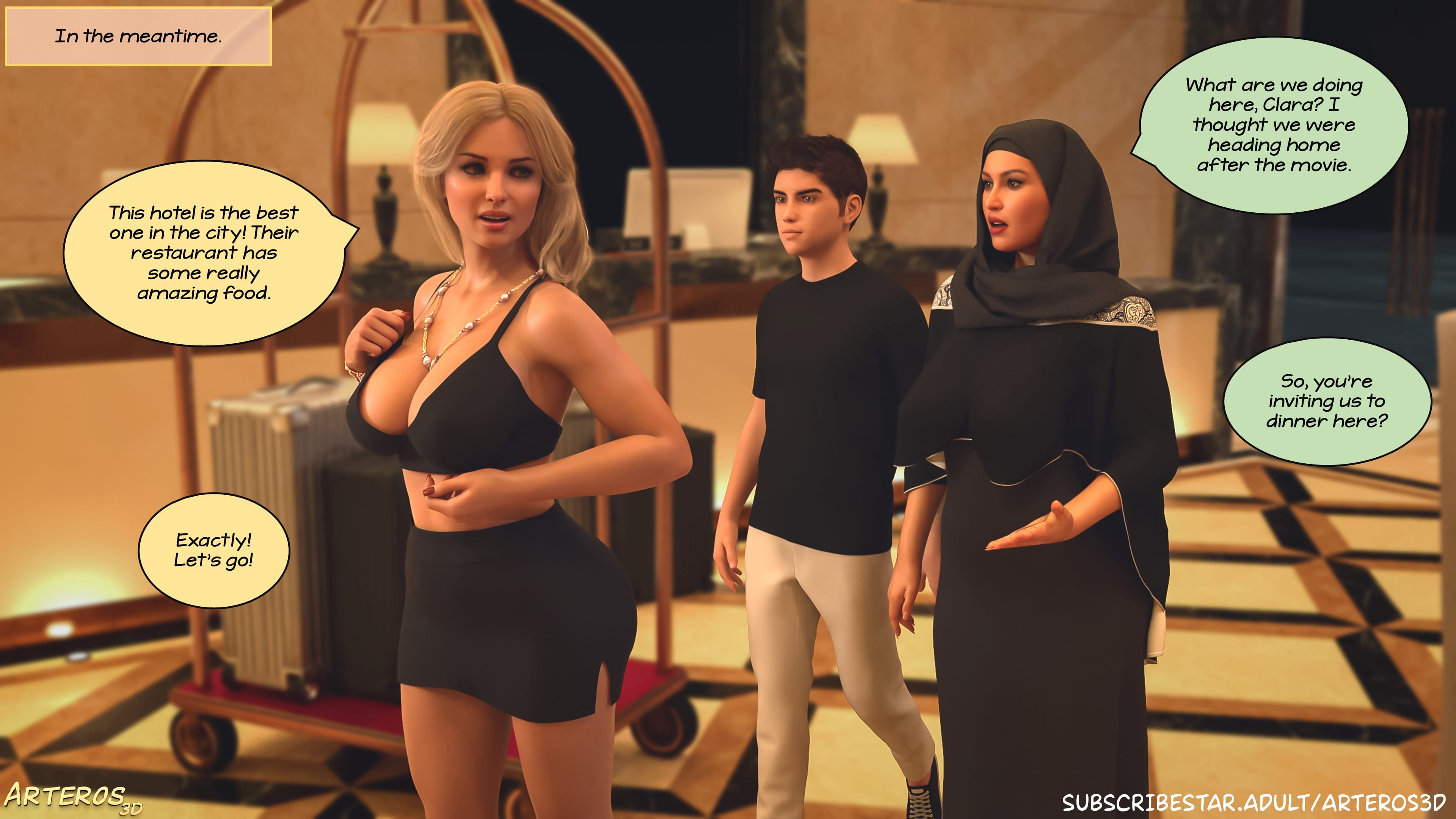 New Passion In Town [Arteros3D] Chapter 3 - Page 262