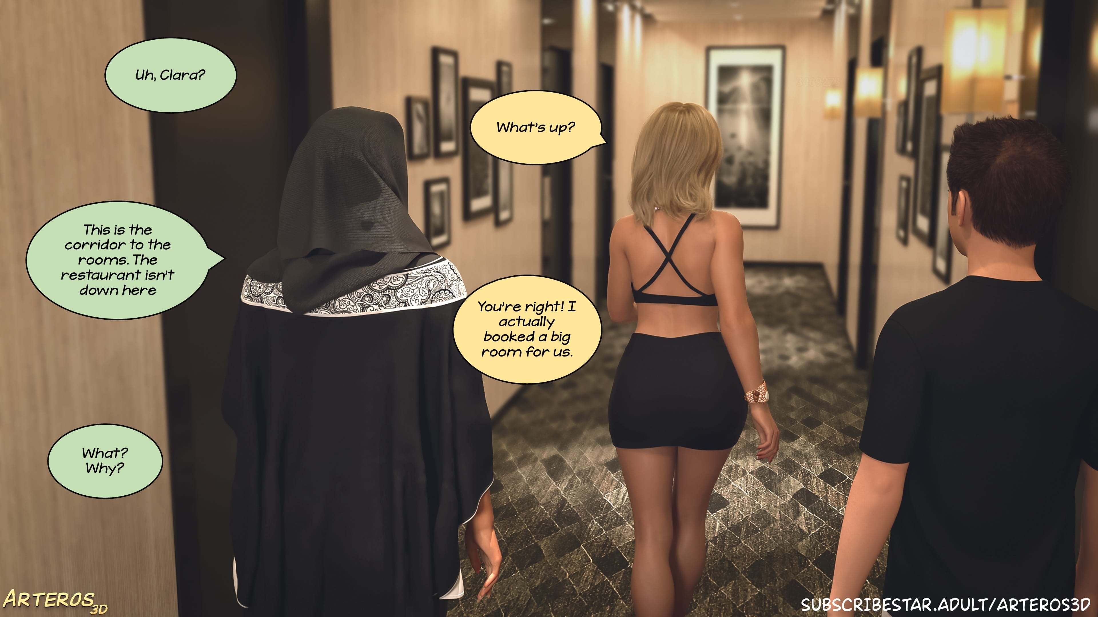 New Passion In Town [Arteros3D] Chapter 3 - Page 263