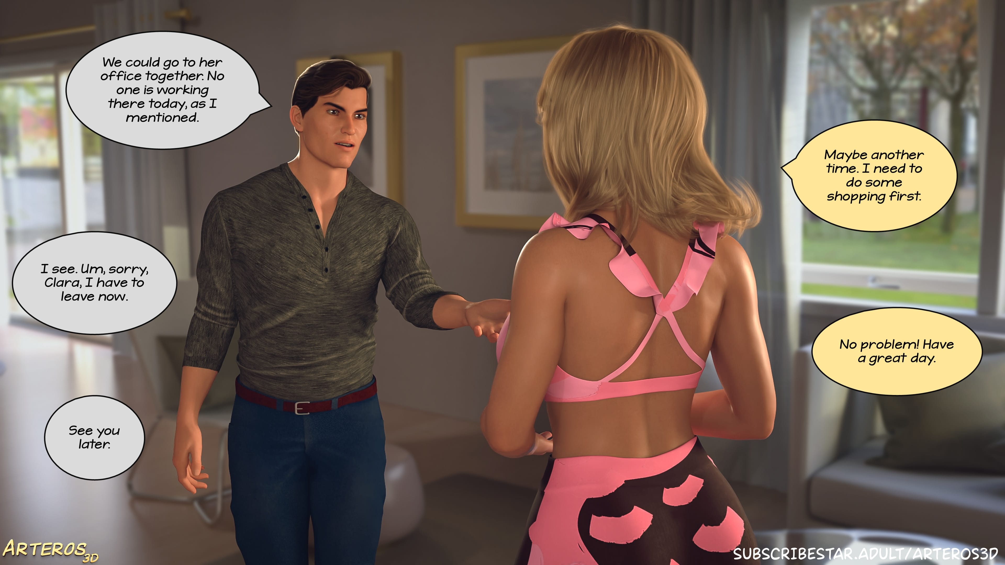 New Passion In Town [Arteros3D] Chapter 3 - Page 5