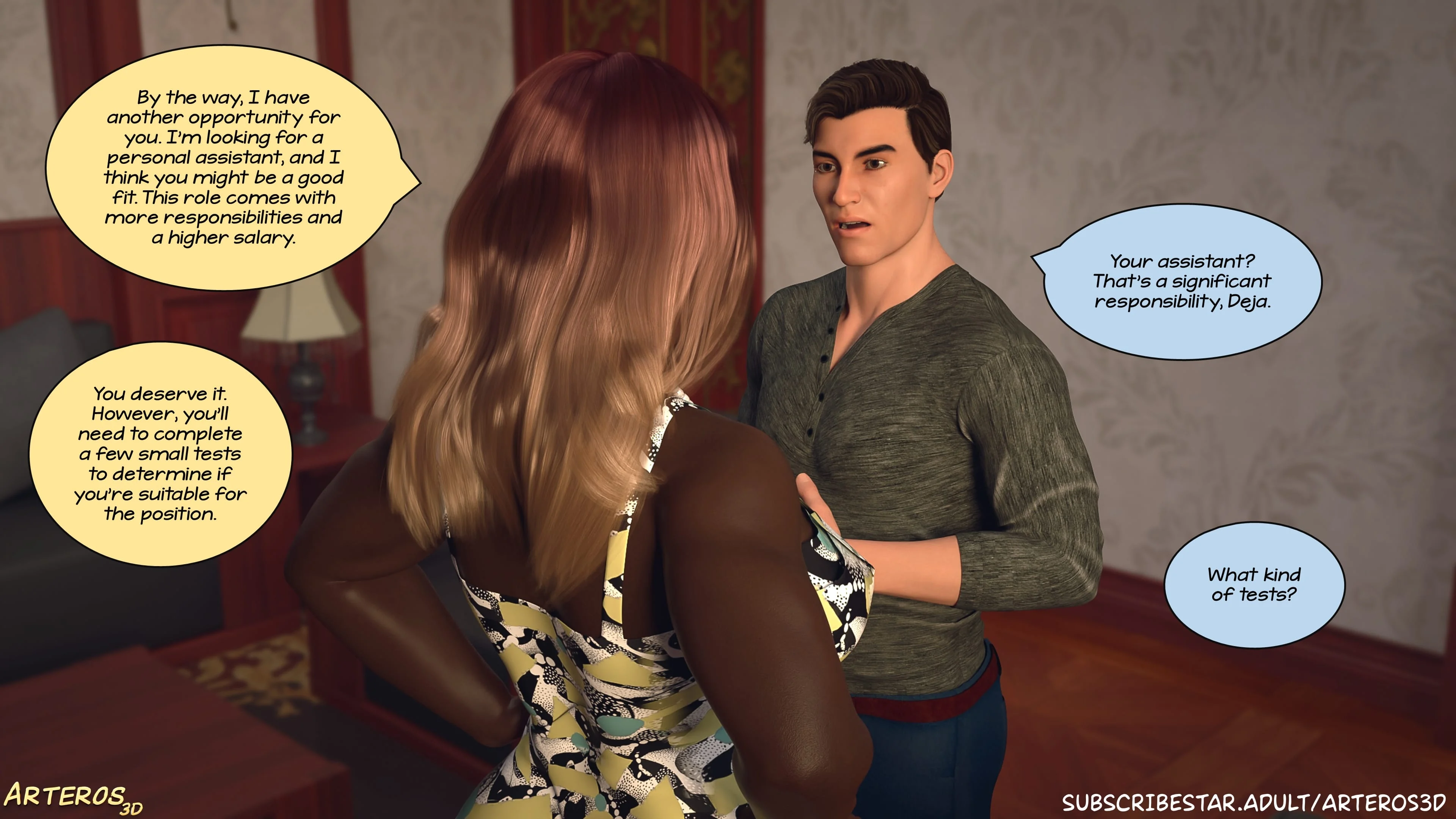New Passion In Town [Arteros3D] Chapter 3 - Page 8