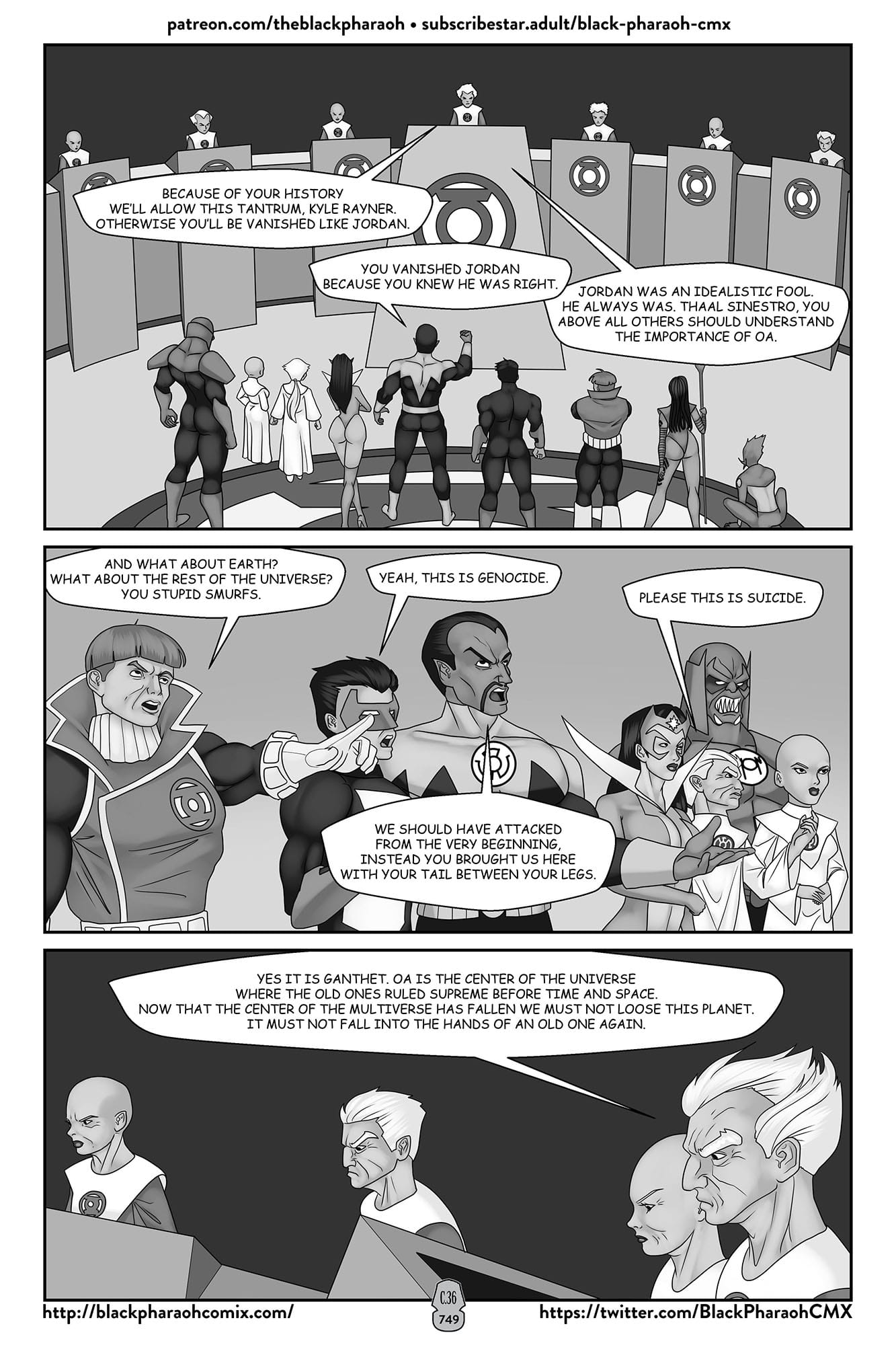 JL Forsaken Souls (Justice League) [The Black Pharaoh] Chapter 36 - Page 14