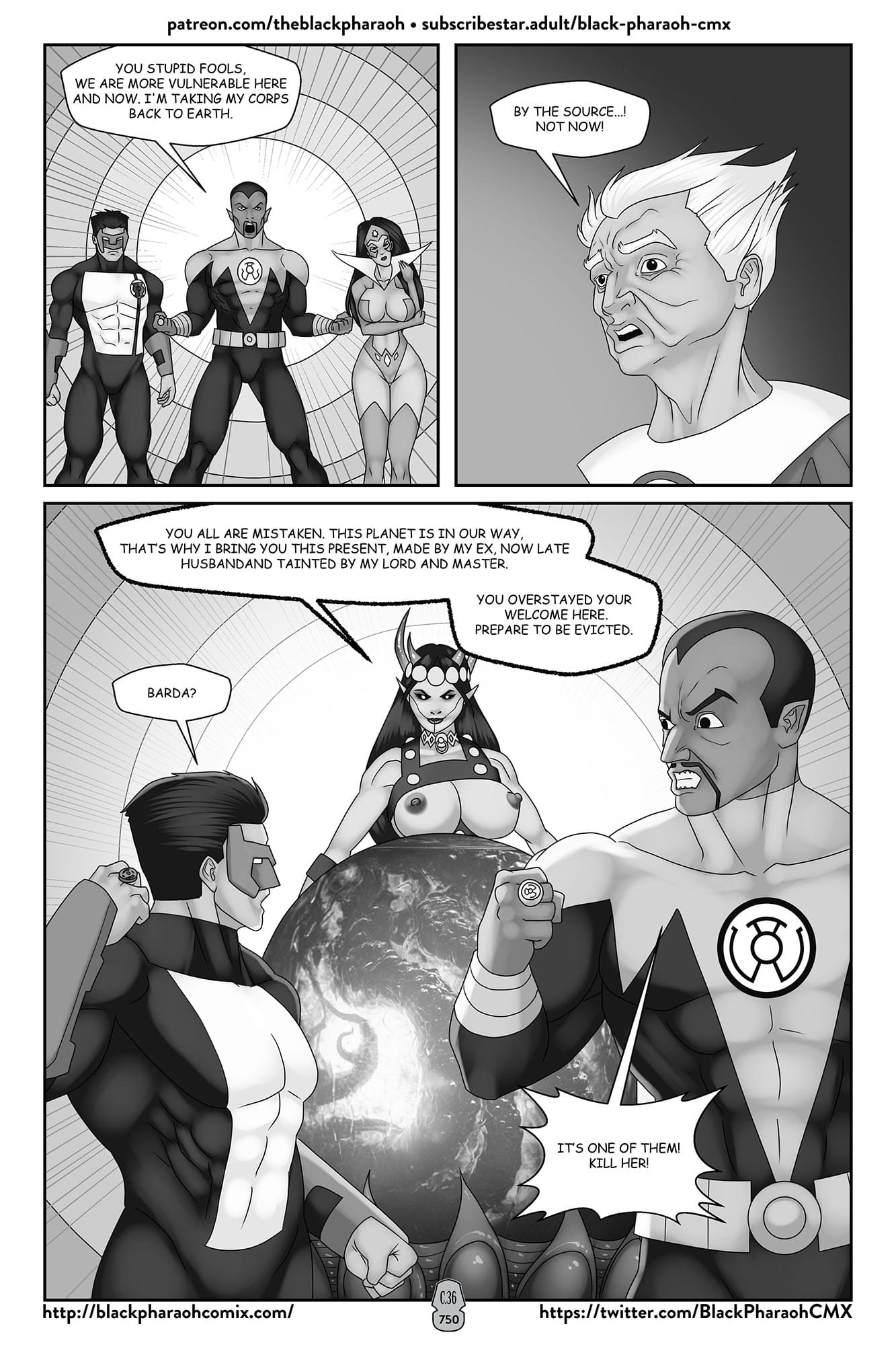 JL Forsaken Souls (Justice League) [The Black Pharaoh] Chapter 36 - Page 15