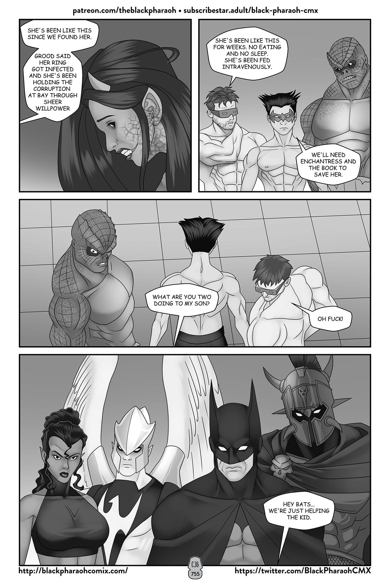 JL Forsaken Souls (Justice League) [The Black Pharaoh] Chapter 36 - Page 20