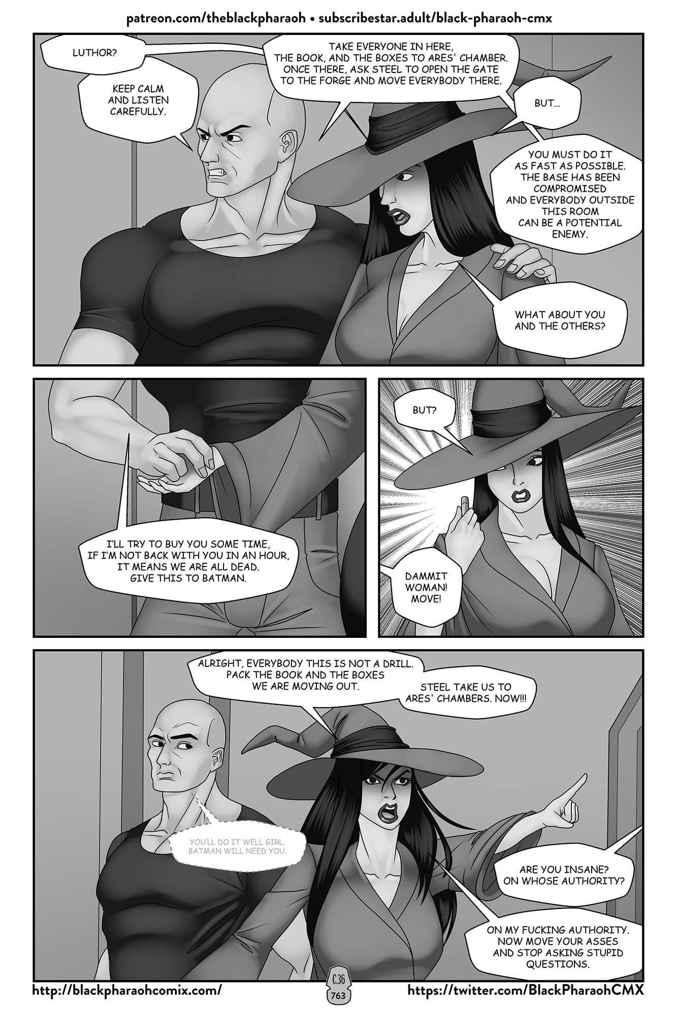 JL Forsaken Souls (Justice League) [The Black Pharaoh] Chapter 36 - Page 27