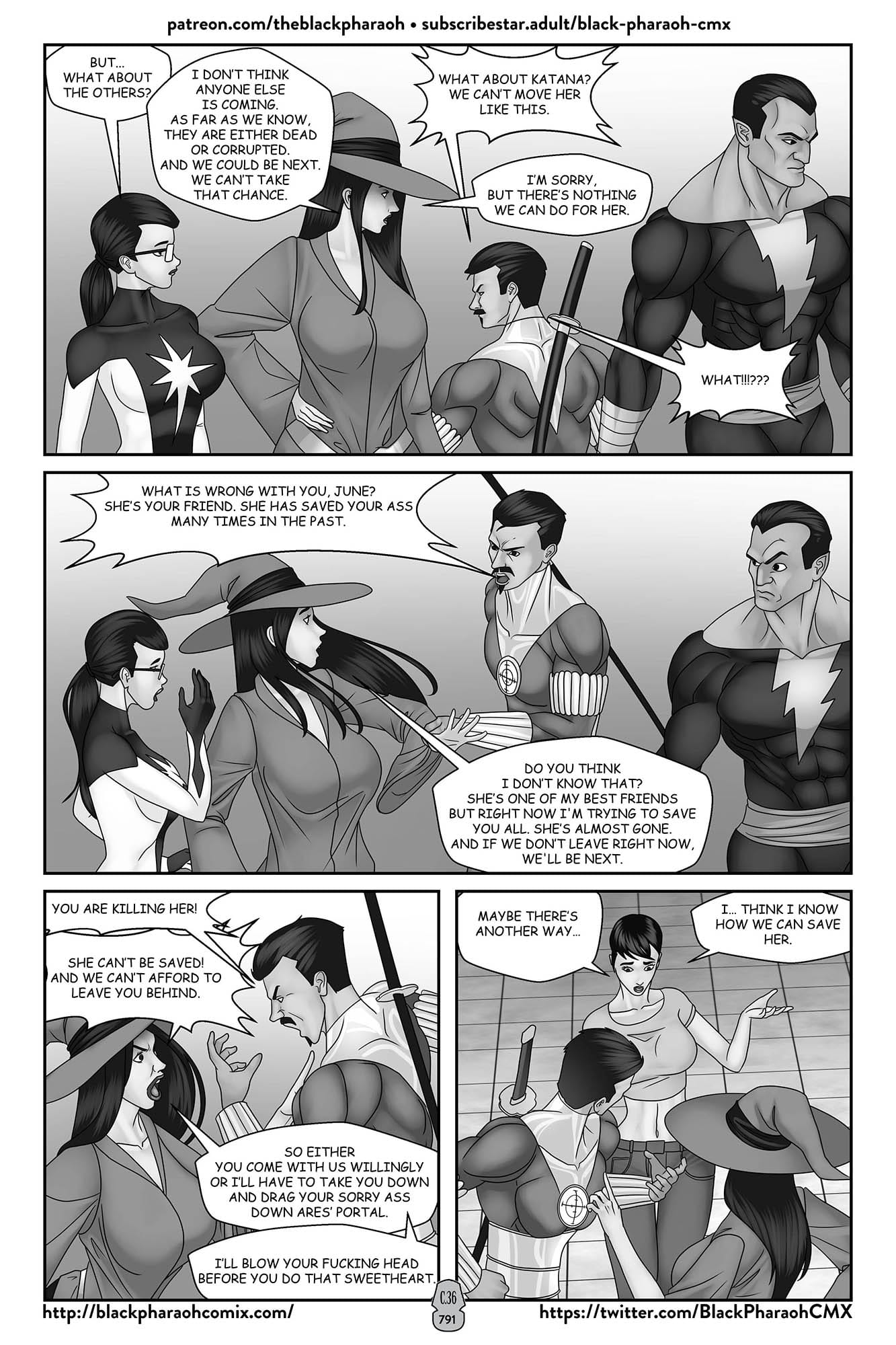 JL Forsaken Souls (Justice League) [The Black Pharaoh] Chapter 36 - Page 54