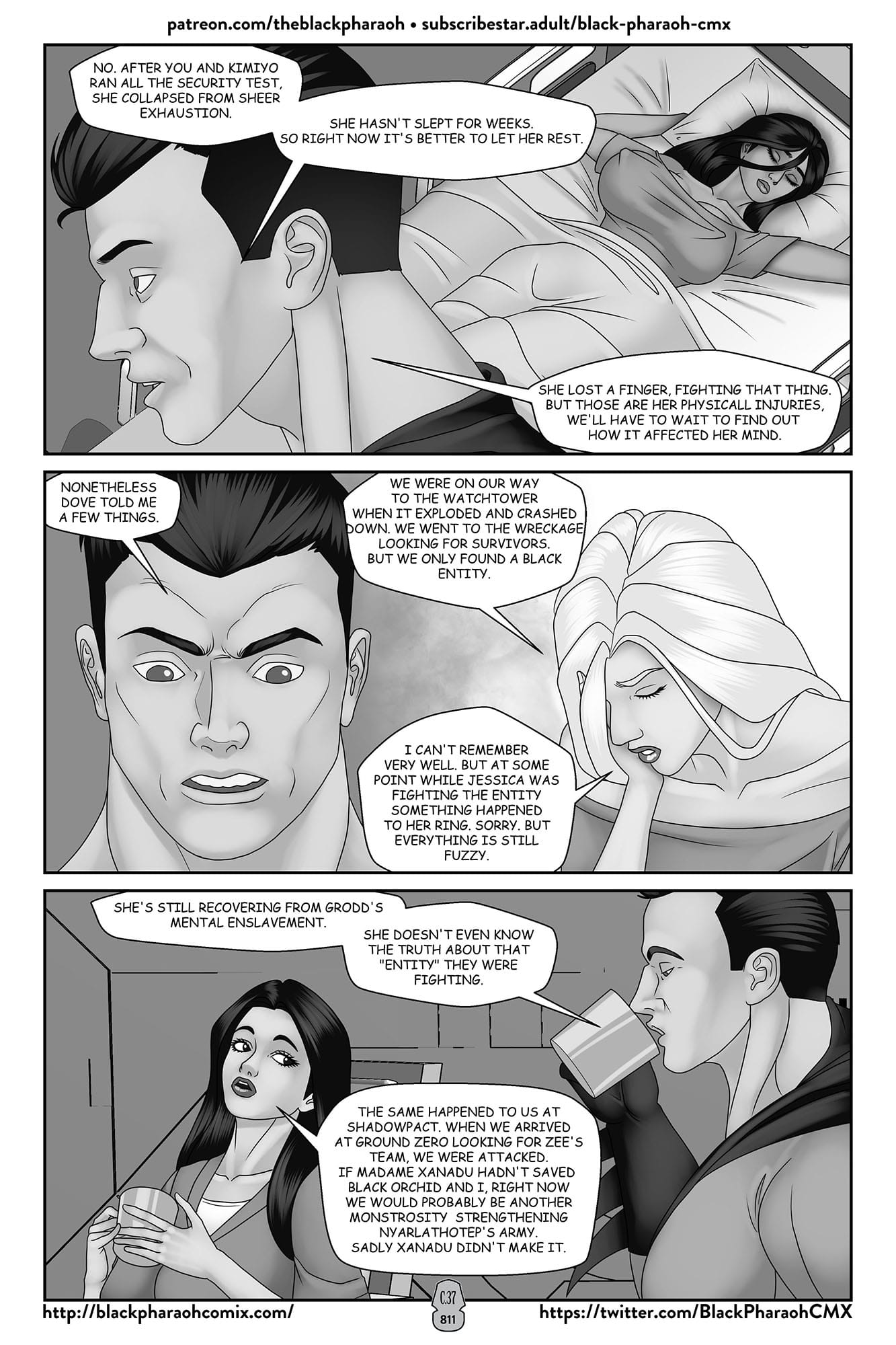 JL Forsaken Souls (Justice League) [The Black Pharaoh] Chapter 37 - Page 12