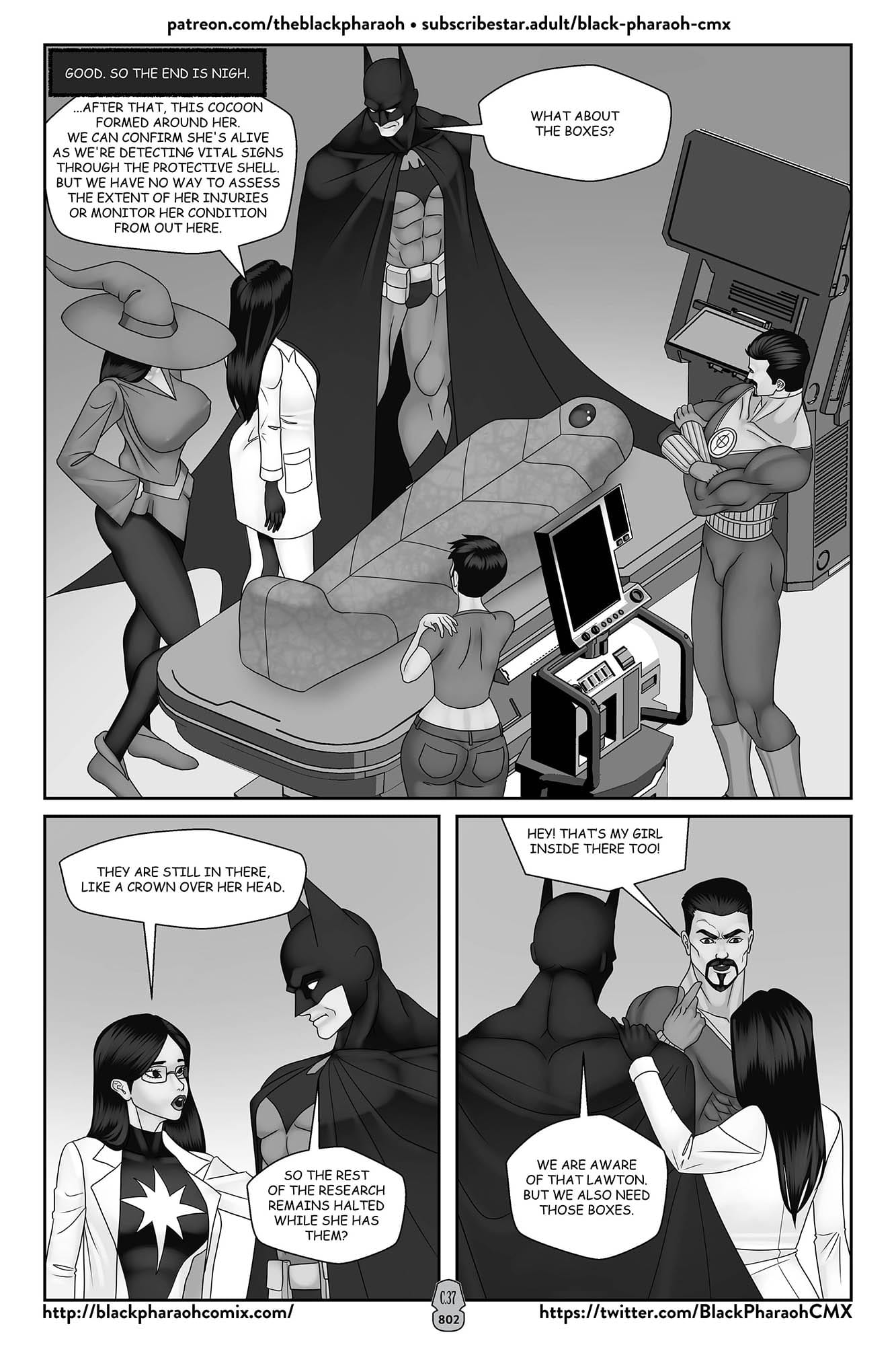 JL Forsaken Souls (Justice League) [The Black Pharaoh] Chapter 37 - Page 3