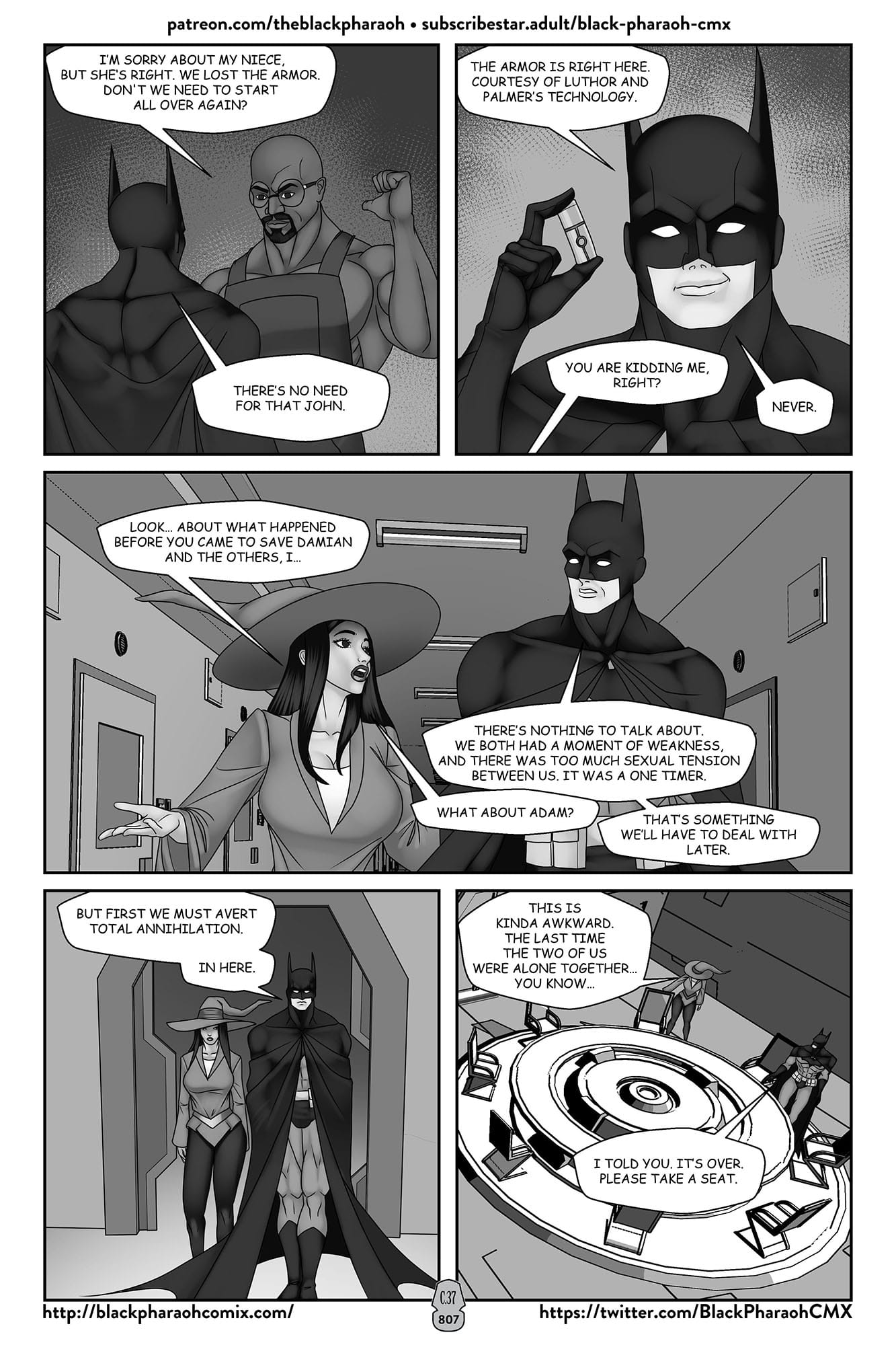 JL Forsaken Souls (Justice League) [The Black Pharaoh] Chapter 37 - Page 8