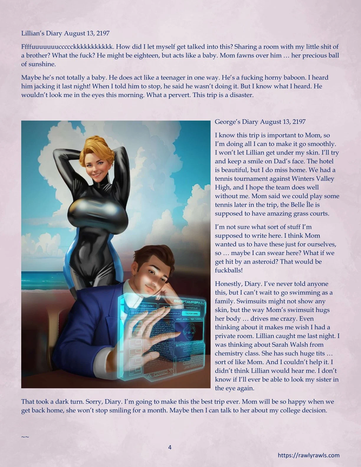 La Belle Ile en Mere [Sezlov , RawlyRawls] Chapter 1 - Page 4