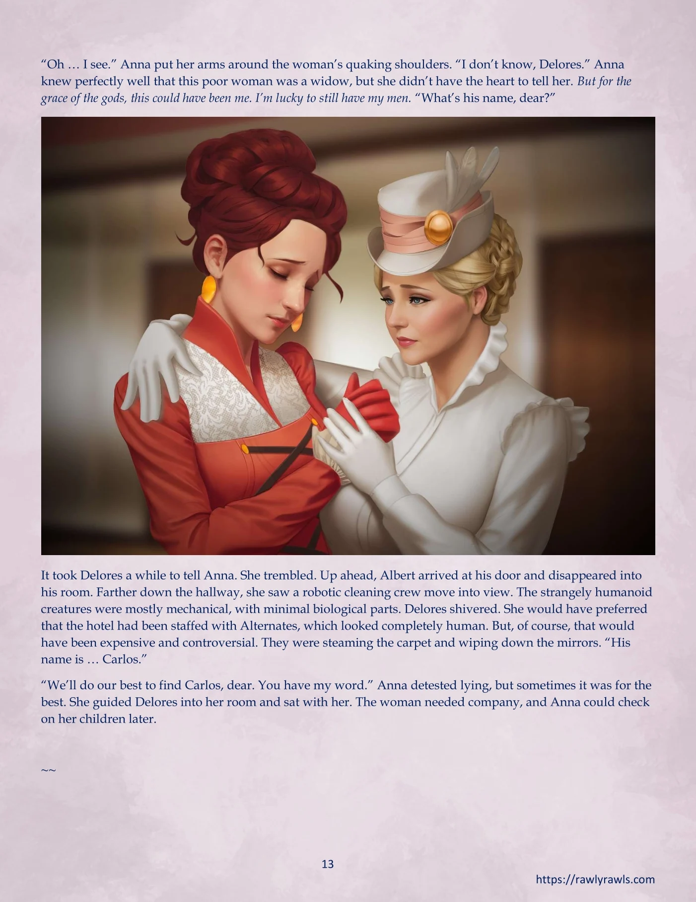La Belle Ile en Mere [Sezlov , RawlyRawls] Chapter 2 - Page 13