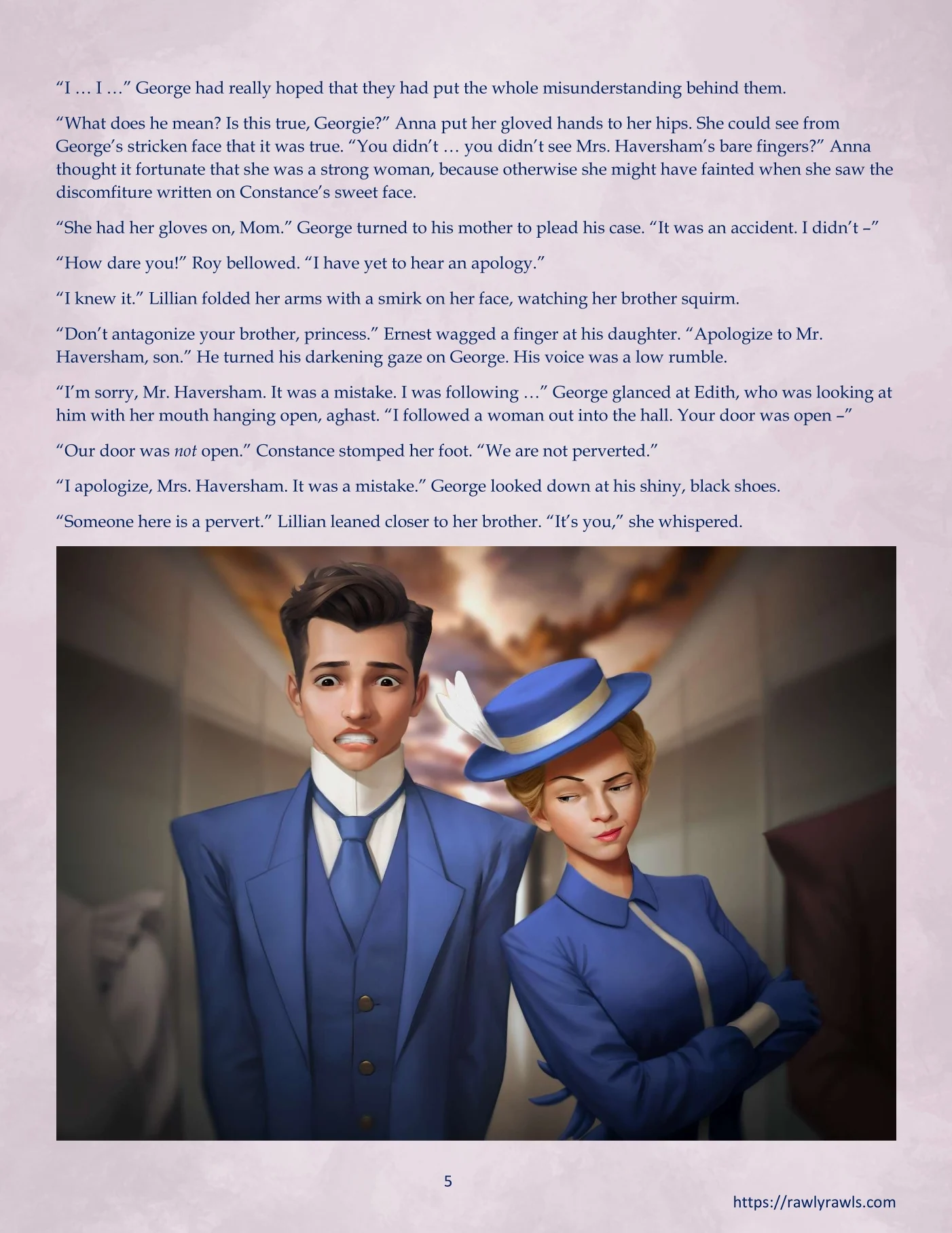 La Belle Ile en Mere [Sezlov , RawlyRawls] Chapter 2 - Page 5