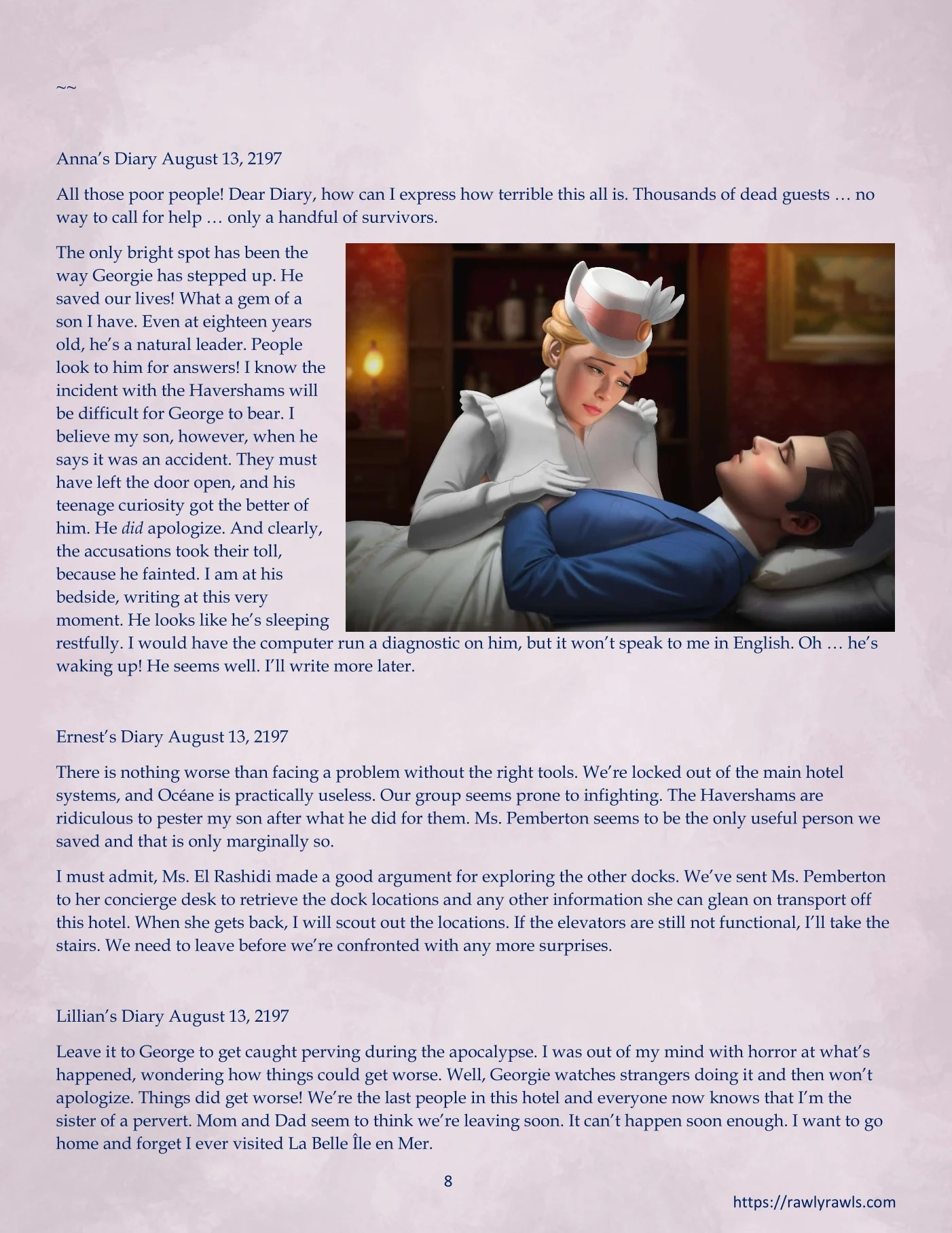 La Belle Ile en Mere [Sezlov , RawlyRawls] Chapter 2 - Page 8