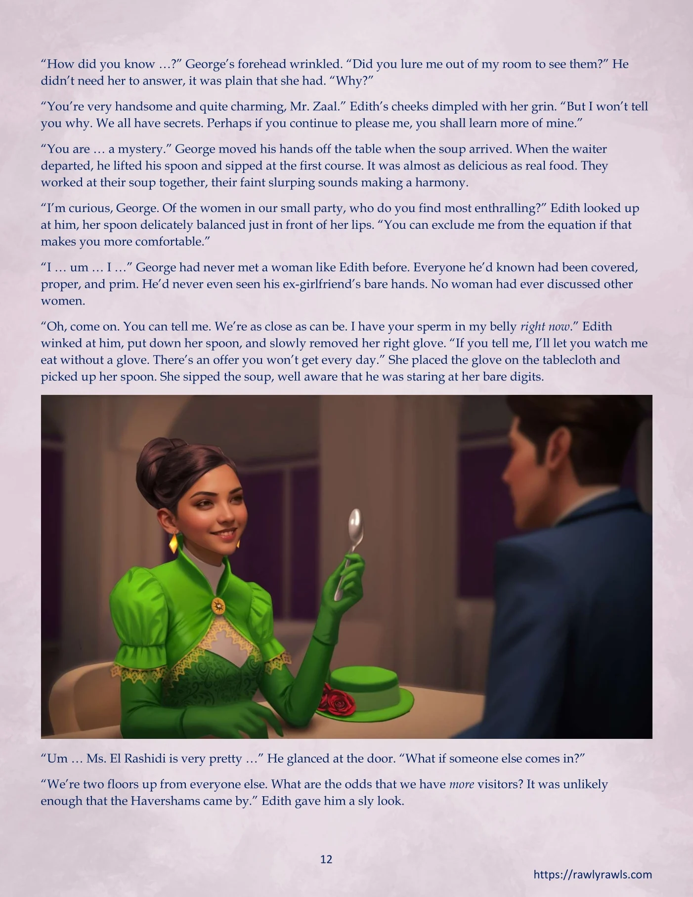 La Belle Ile en Mere [Sezlov , RawlyRawls] Chapter 3 - Page 12