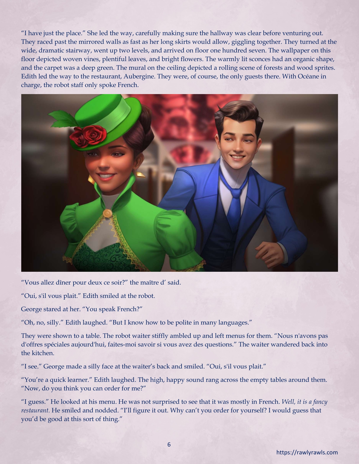 La Belle Ile en Mere [Sezlov , RawlyRawls] Chapter 3 - Page 6
