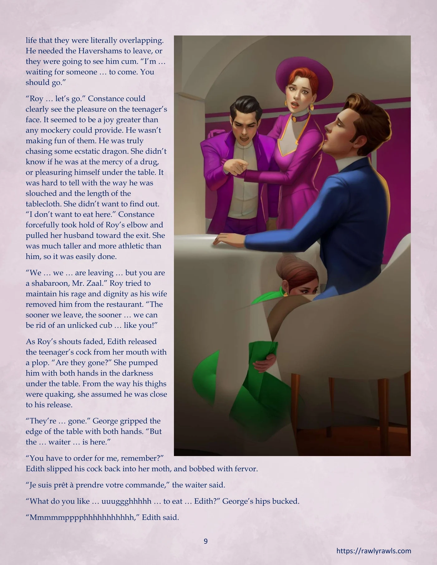 La Belle Ile en Mere [Sezlov , RawlyRawls] Chapter 3 - Page 9