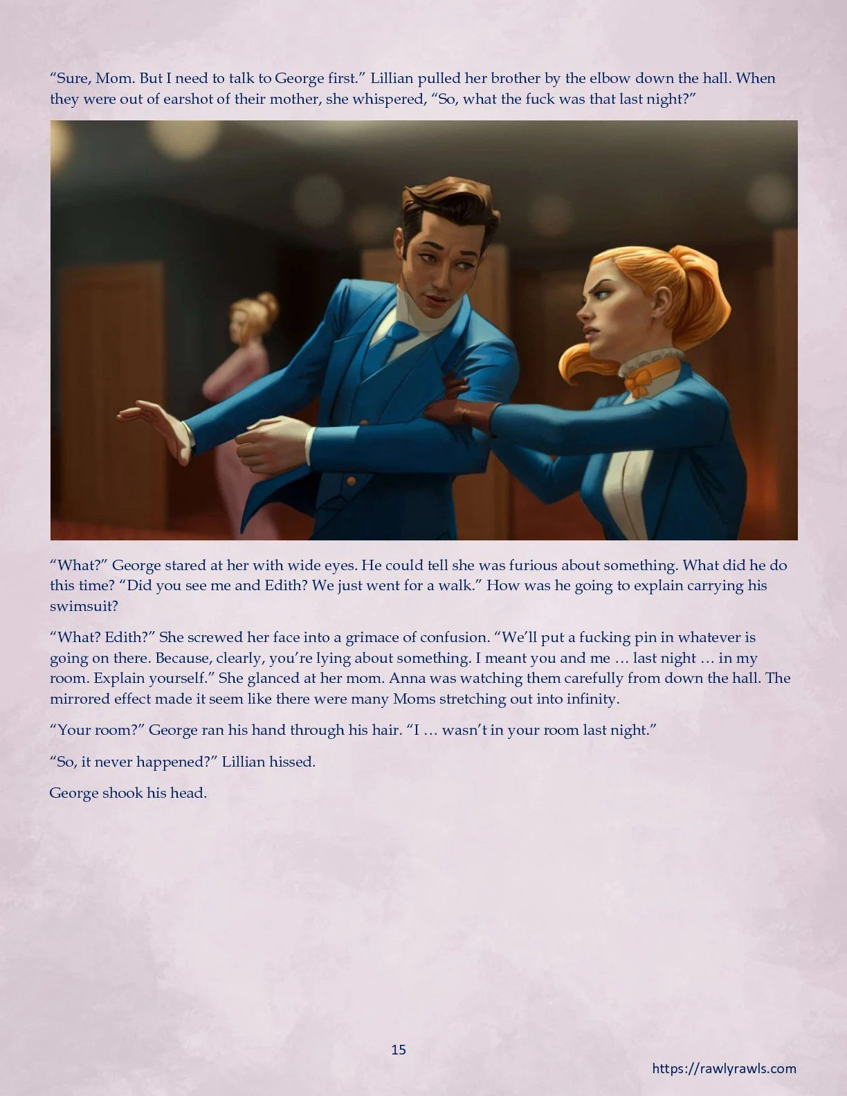 La Belle Ile en Mere [Sezlov , RawlyRawls] Chapter 4 - Page 15