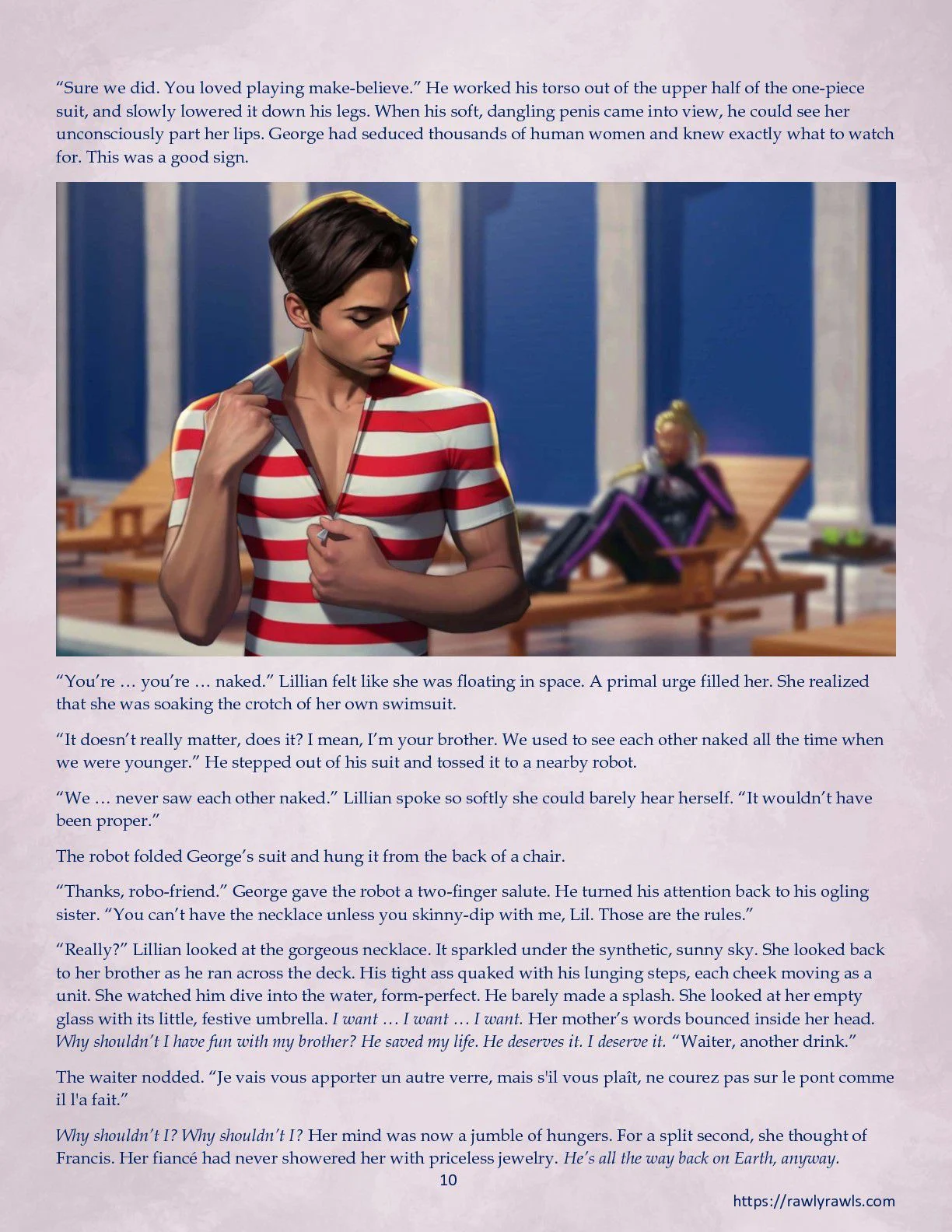 La Belle Ile en Mere [Sezlov , RawlyRawls] Chapter 5 - Page 10