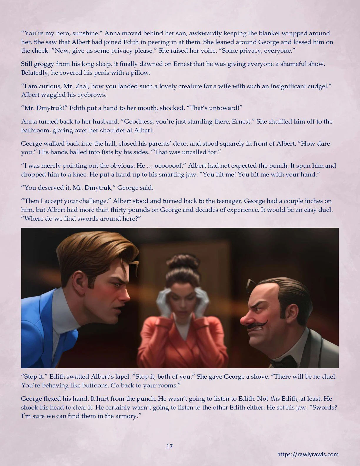 La Belle Ile en Mere [Sezlov , RawlyRawls] Chapter 5 - Page 17