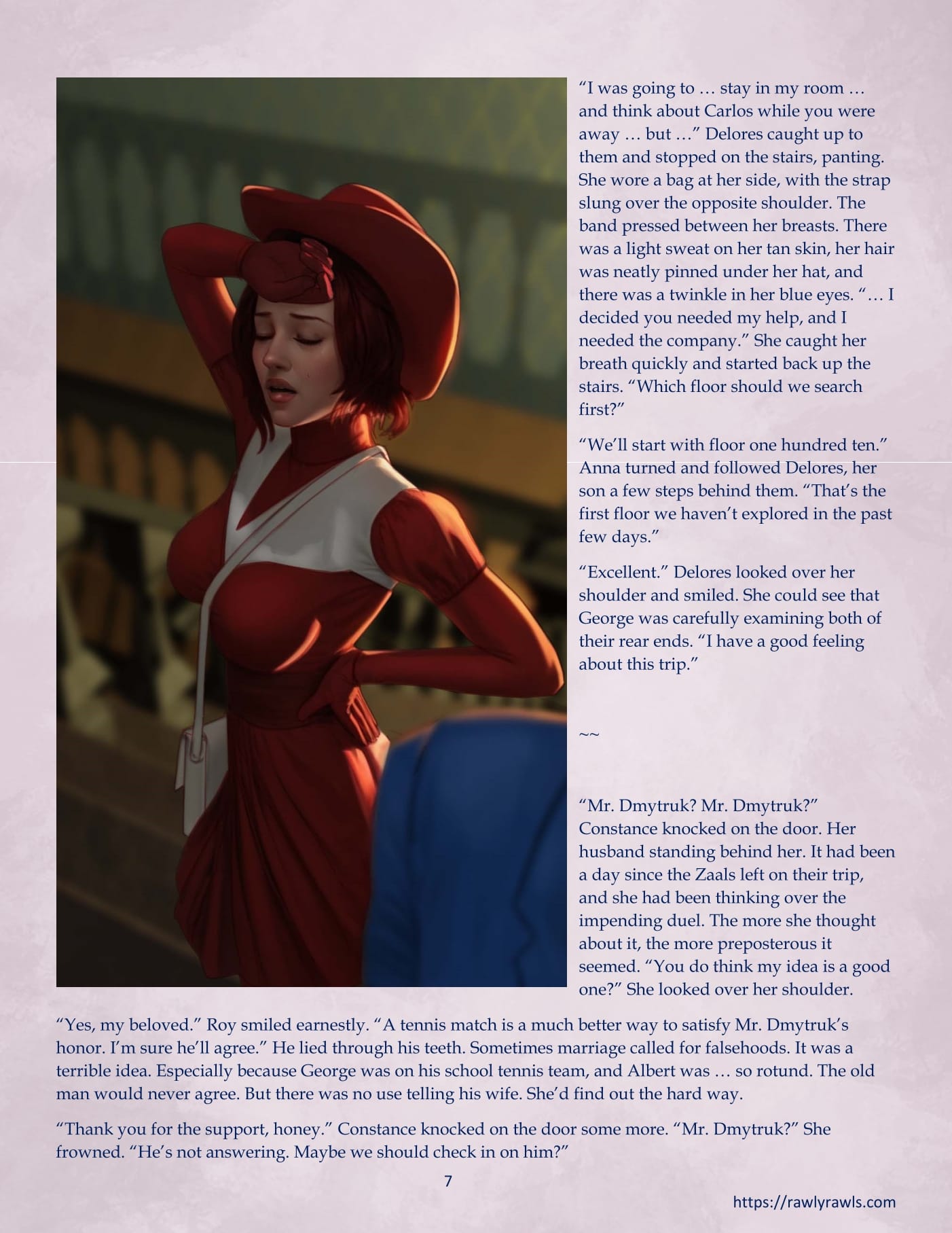 La Belle Ile en Mere [Sezlov , RawlyRawls] Chapter 6 - Page 7