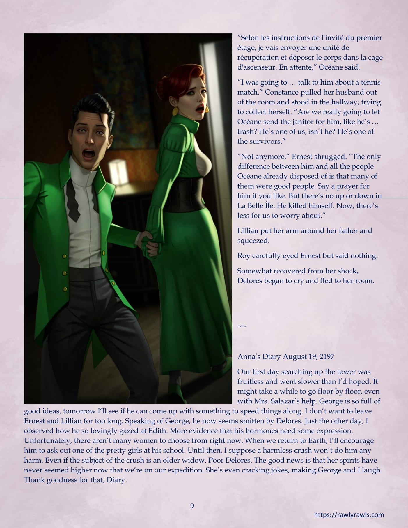 La Belle Ile en Mere [Sezlov , RawlyRawls] Chapter 6 - Page 9