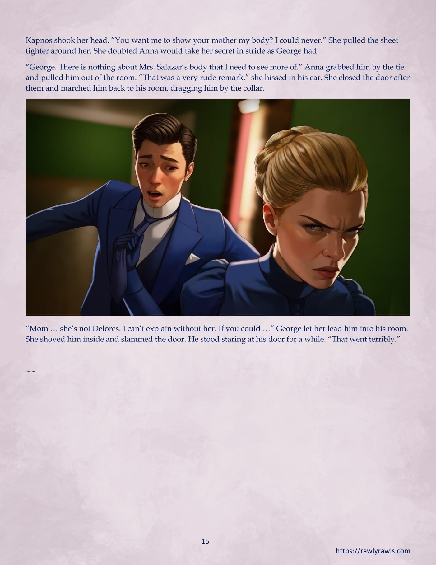 La Belle Ile en Mere [Sezlov , RawlyRawls] Chapter 7 - Page 15